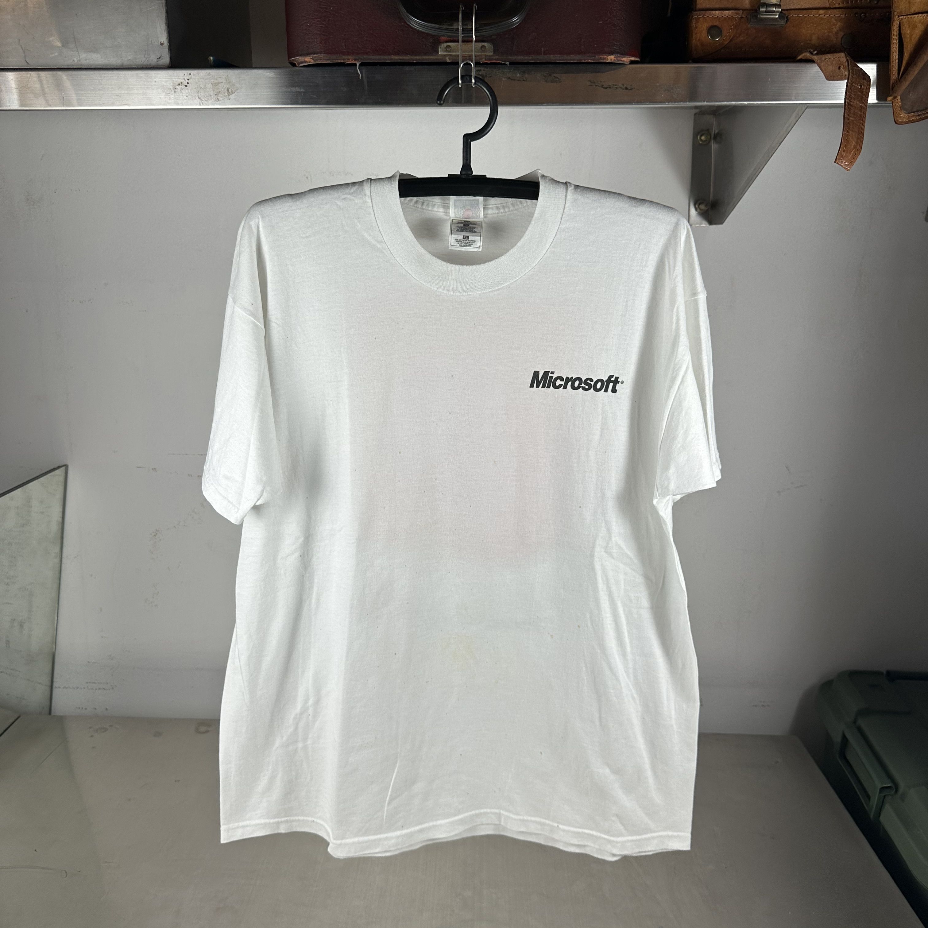 Vintage 90s Microsoft Windows AutoCAD 14 Computer Promo T-shirt Size US XL / EU 56 / 4 - 1 Thumbnail