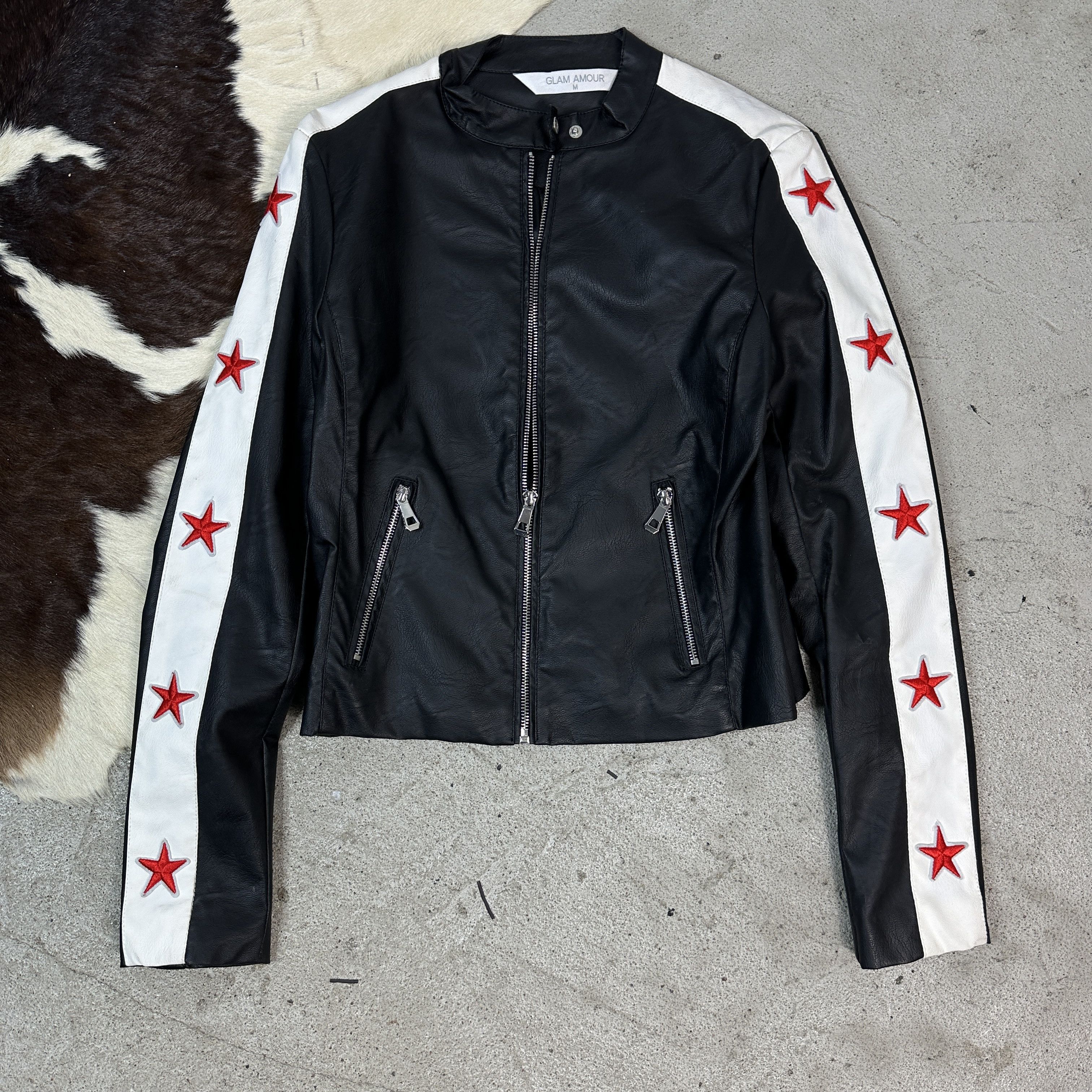 Vintage Vintage Moto Stars Jacket Size US M / EU 48-50 / 2 - 1 Thumbnail