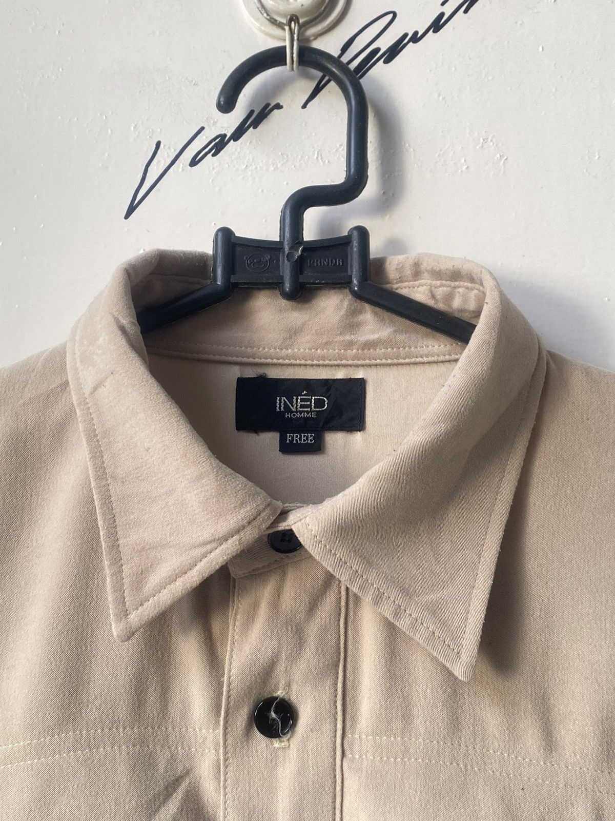 Yohji Yamamoto INED Yohji Yamamoto Beige T-shirt Size US M / EU 48-50 / 2 - 13 Thumbnail