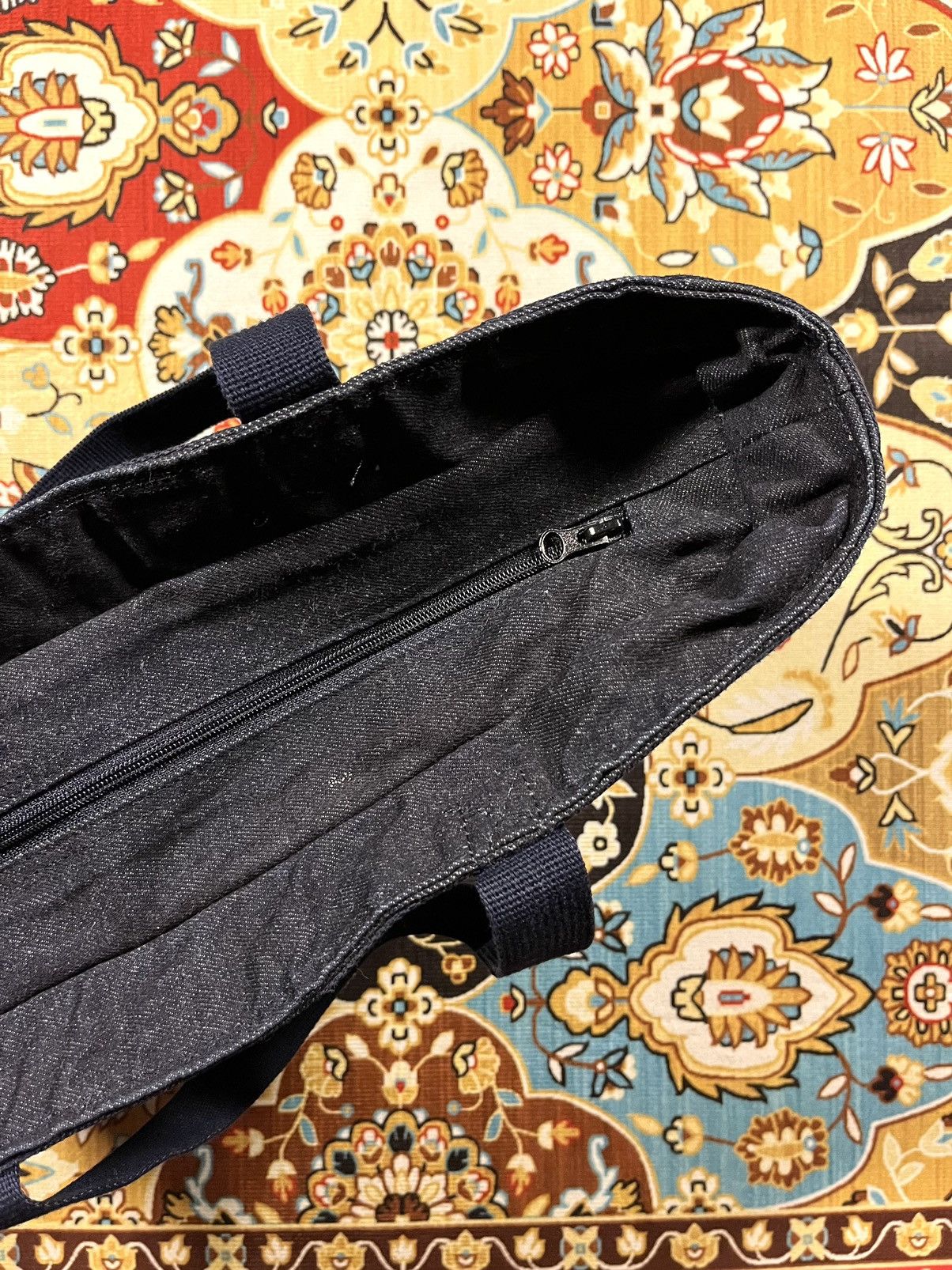 Neighborhood × Porter Porter X Neighborhood — Indigo Denim Tote Bag Size ONE SIZE - 6 Thumbnail