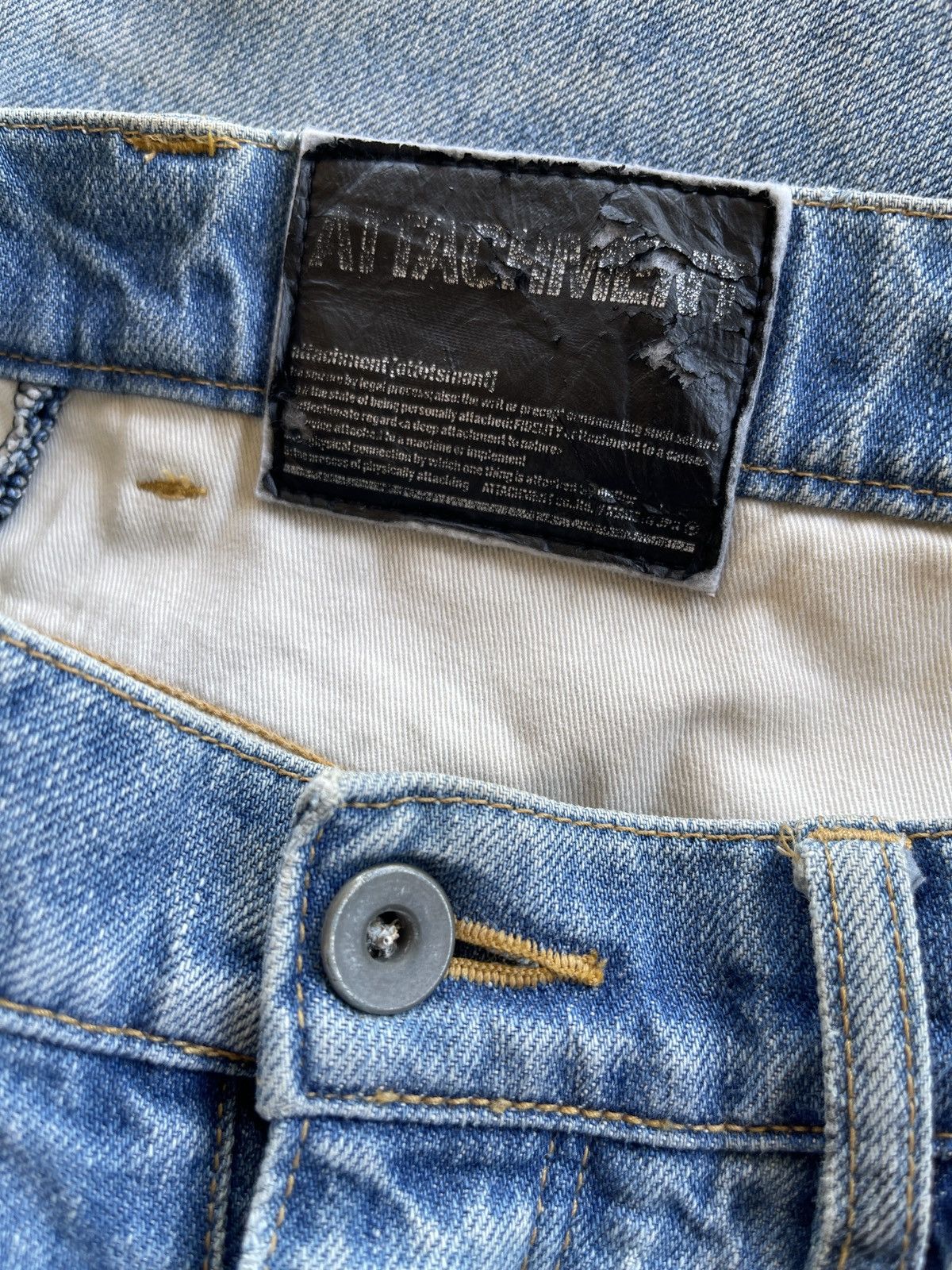Attachment Attachment Distressed Denim Size US 29 - 10 Thumbnail