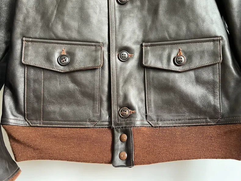 The Real McCoy's The Real McCoys A1 leather coat Size US L / EU 52-54 / 3 - 6 Thumbnail