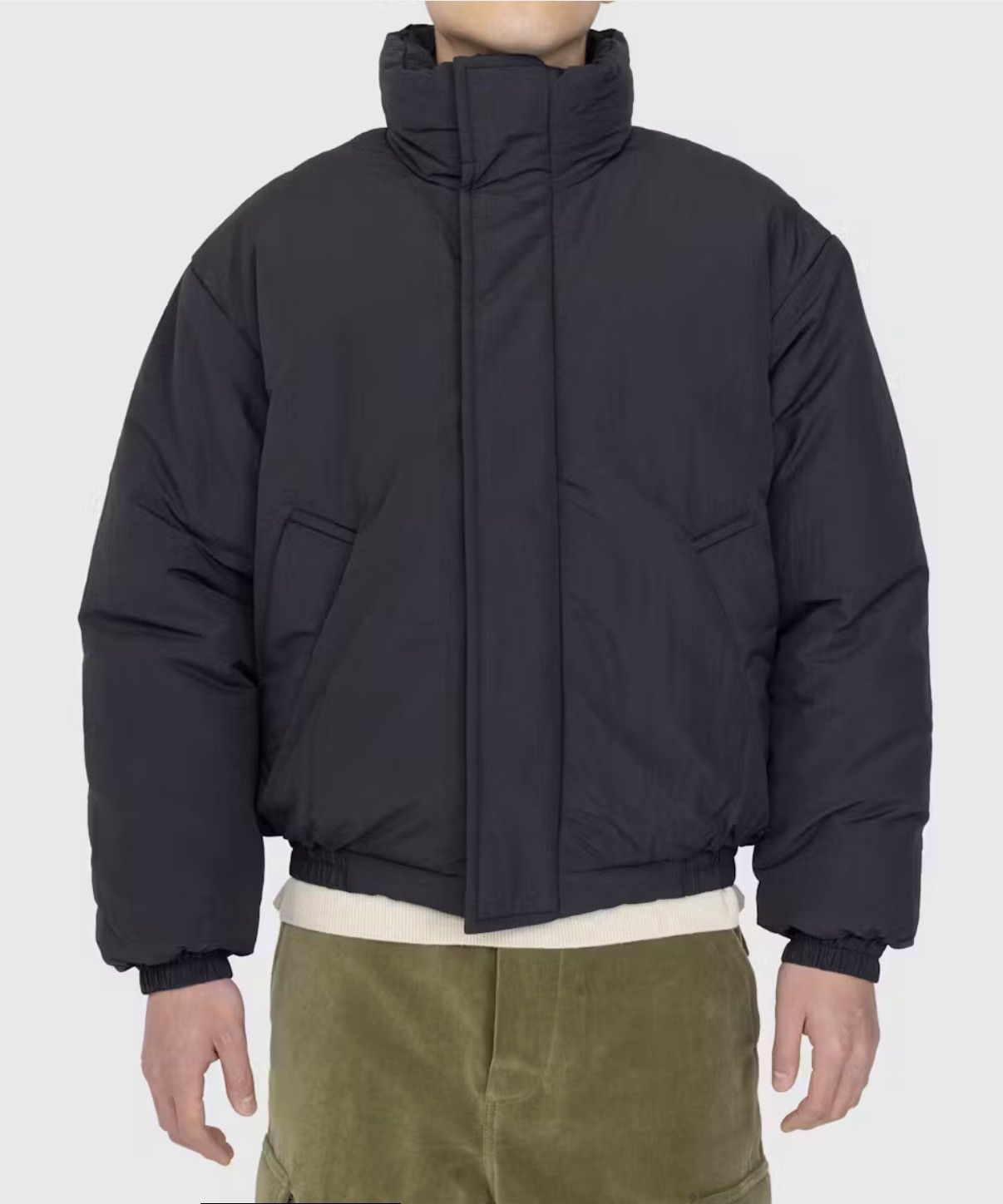Acne Studios PADDED NYLON JACKET IN BLACK Size US M / EU 48-50 / 2 - 2 Thumbnail