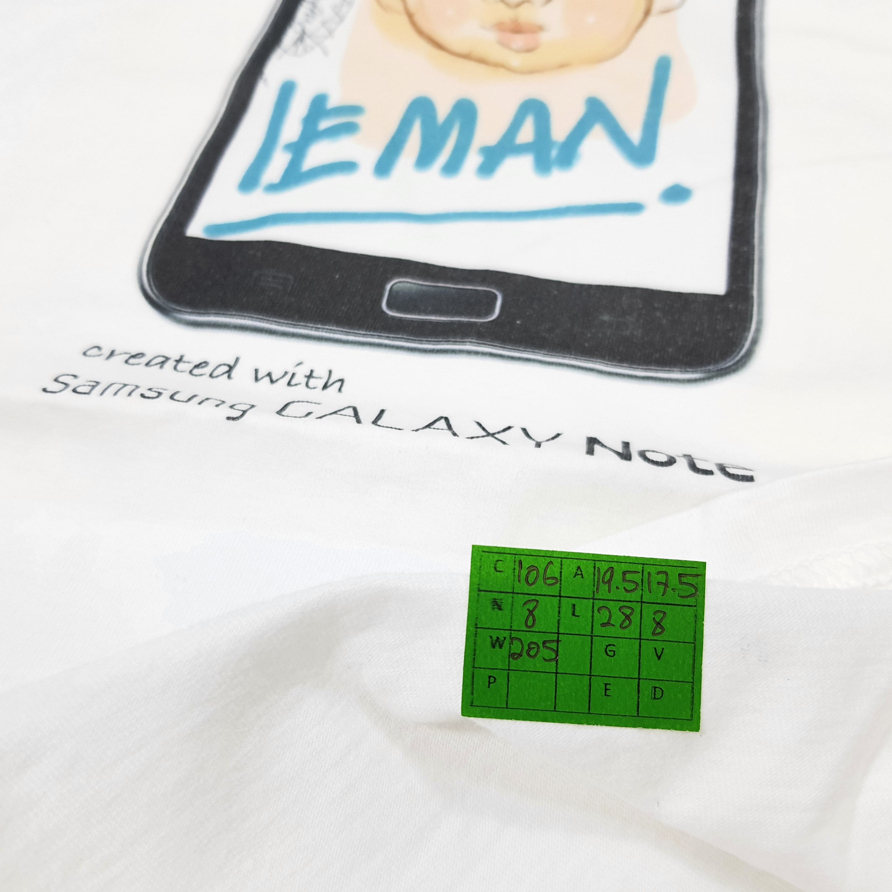 Samsung × Vintage Vintage Samsung Galaxy Note T-shirt Size US M / EU 48-50 / 2 - 6 Thumbnail