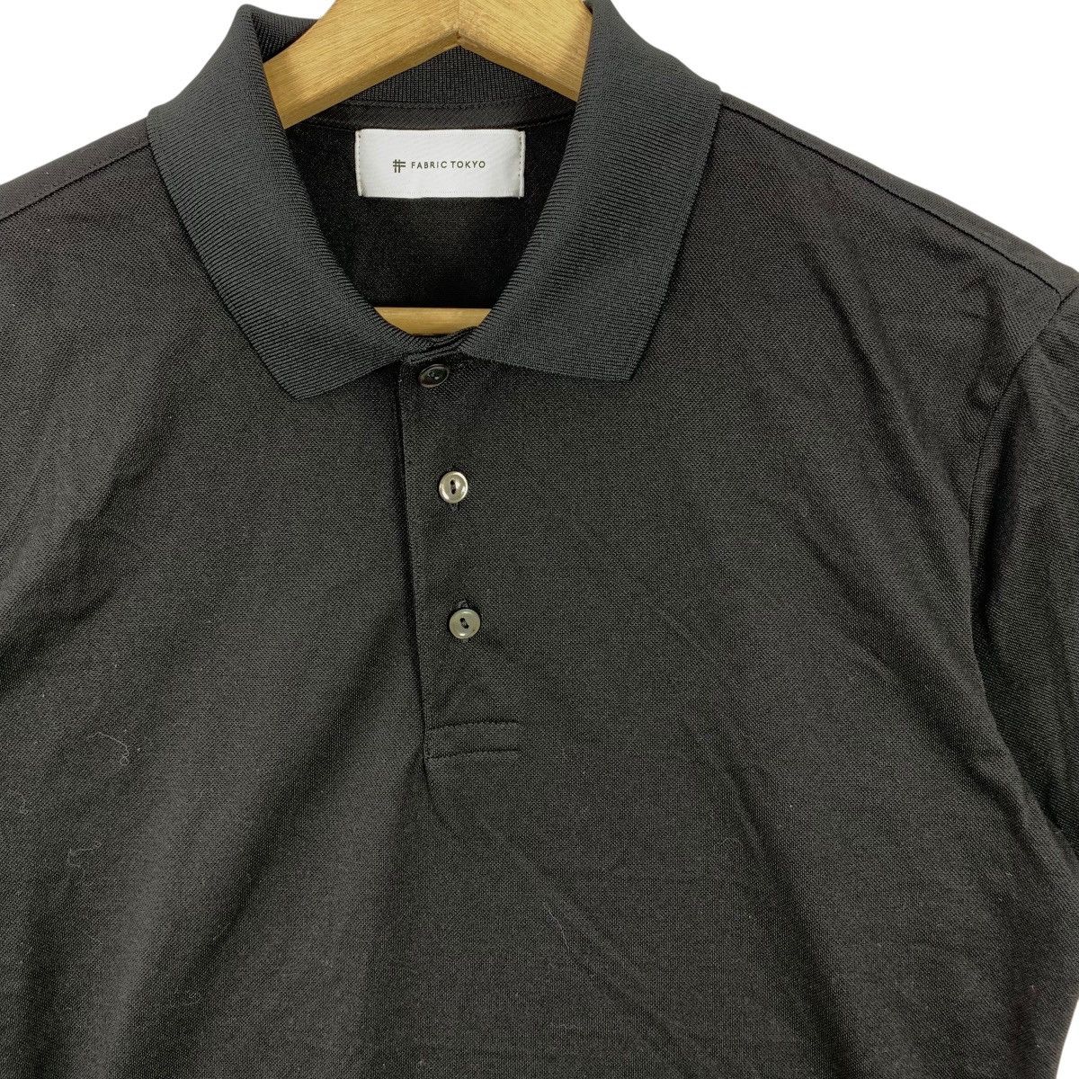 Vintage FABRIC TOKYO DESIGNER Minimalist Design Polo Tee Shirt Size US M / EU 48-50 / 2 - 4 Thumbnail