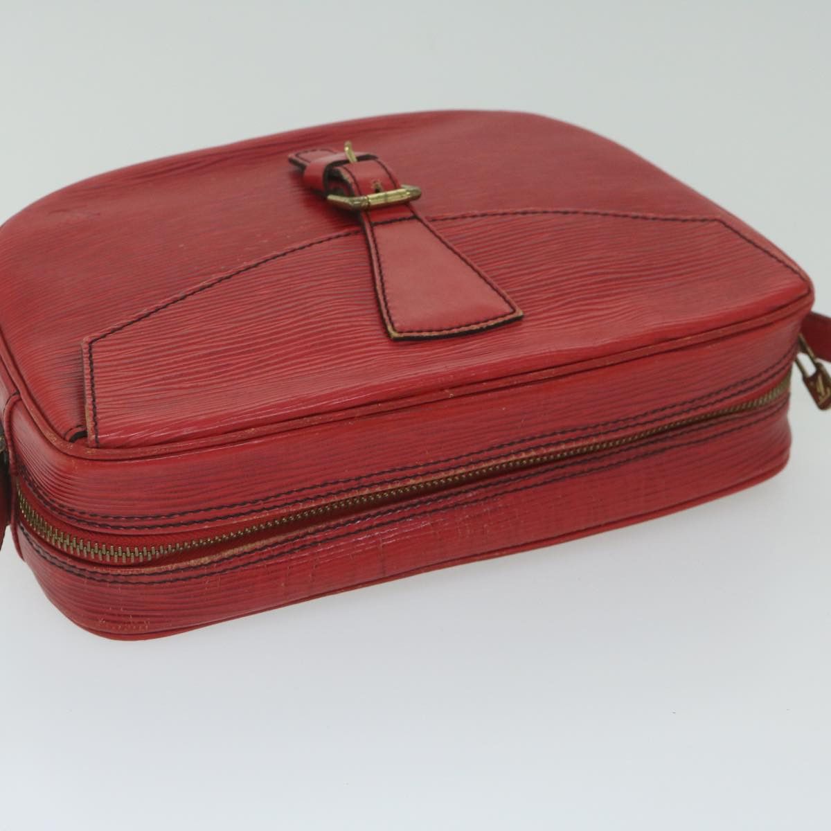 Louis Vuitton LOUIS VUITTON Epi Jeune Fille Shoulder Bag Red M52157 Size ONE SIZE - 6 Thumbnail