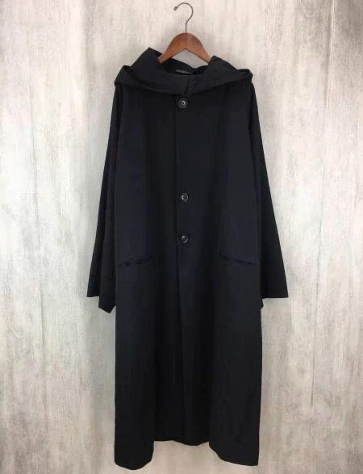 Yohji Yamamoto Yohji Yamamoto 18aw Show off Butt Discharge Coat Size US M / EU 48-50 / 2 - 1 Thumbnail