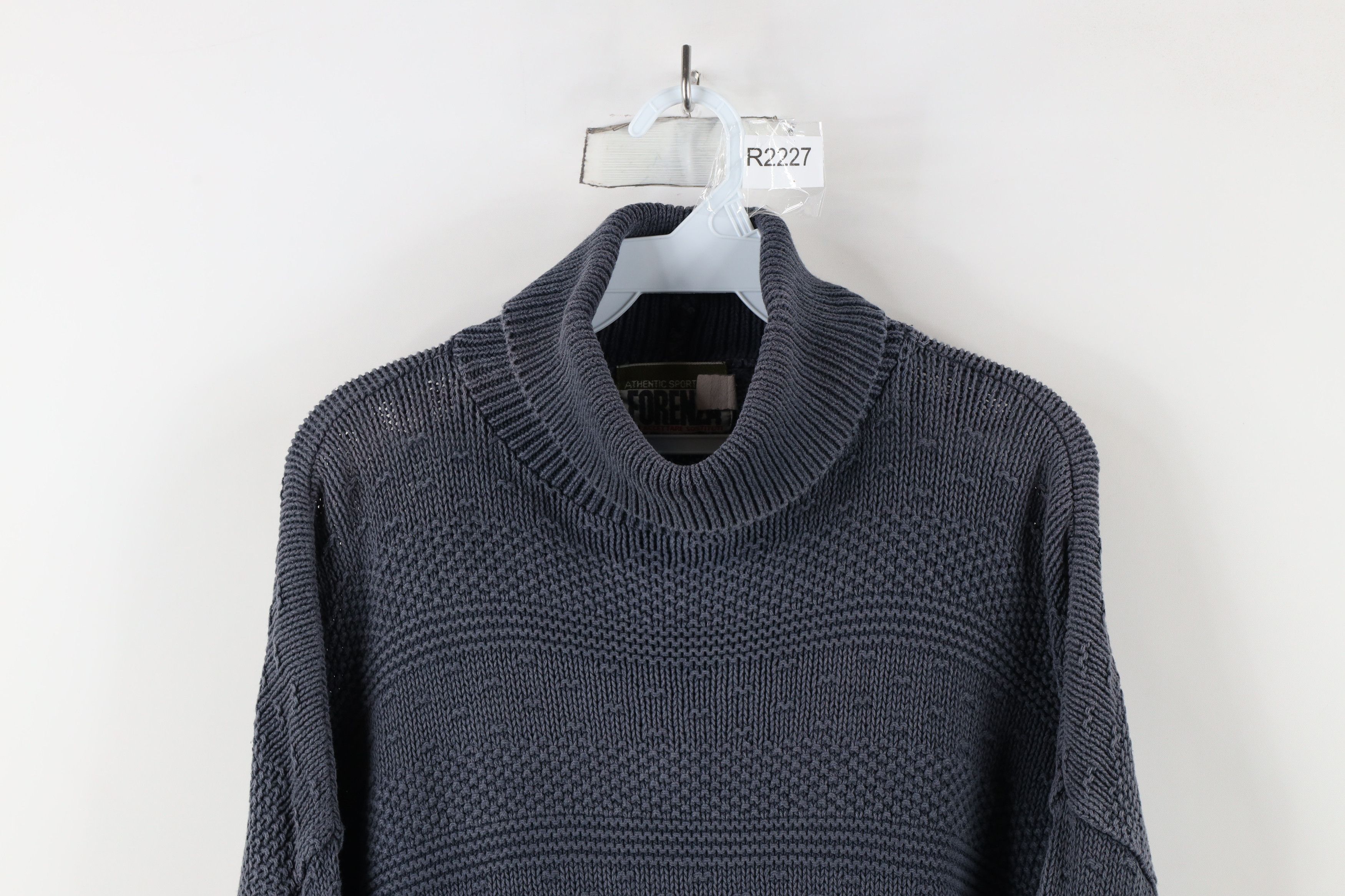 Vintage Vintage 90s Streetewar Ribbed Knit Turtleneck Sweater USA Size L / US 10 / IT 46 - 2 Thumbnail