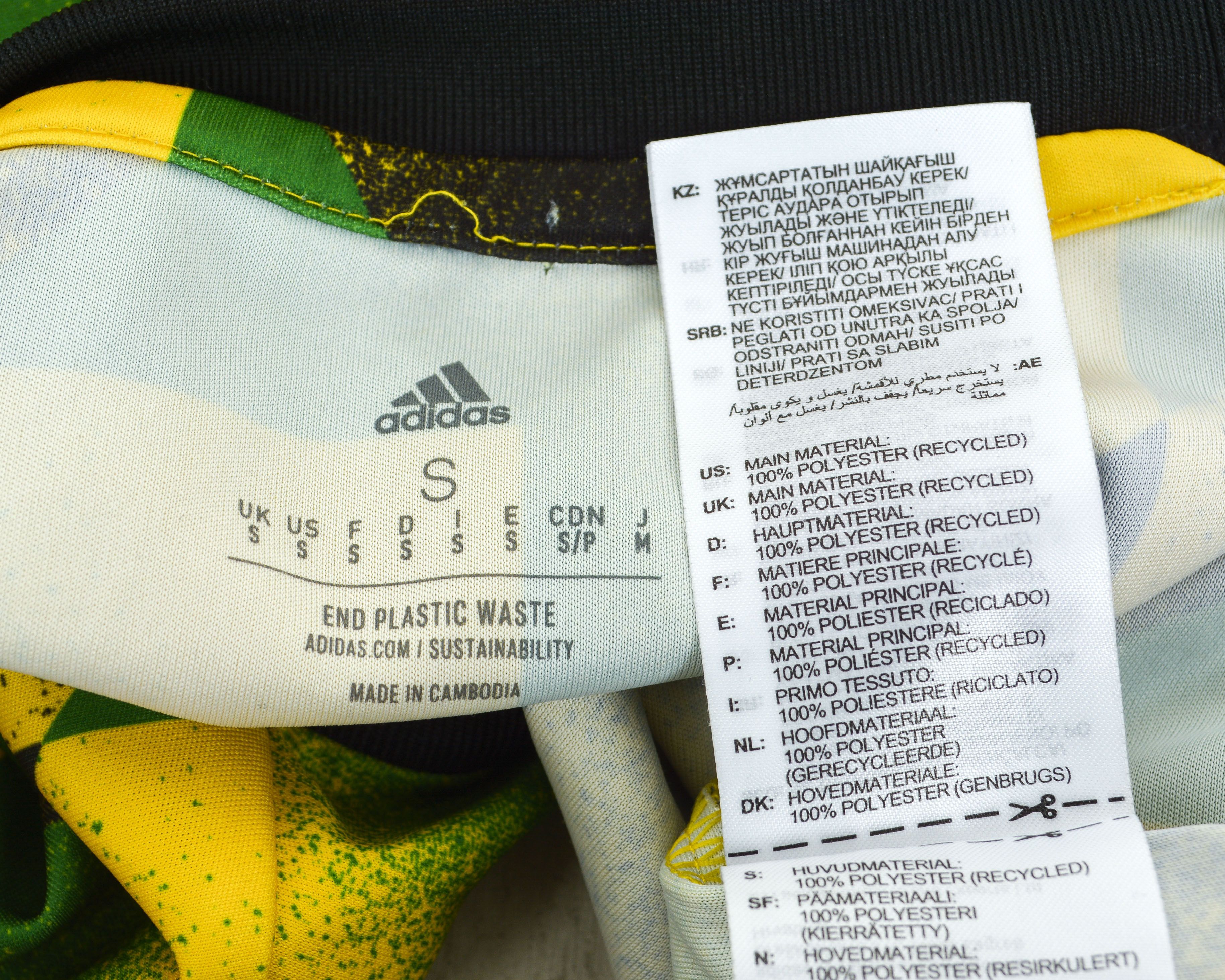 Adidas London Arsenal Jamaica S Football Pre-Match Jersey 2022 2023 Size US S / EU 44-46 / 1 - 8 Thumbnail
