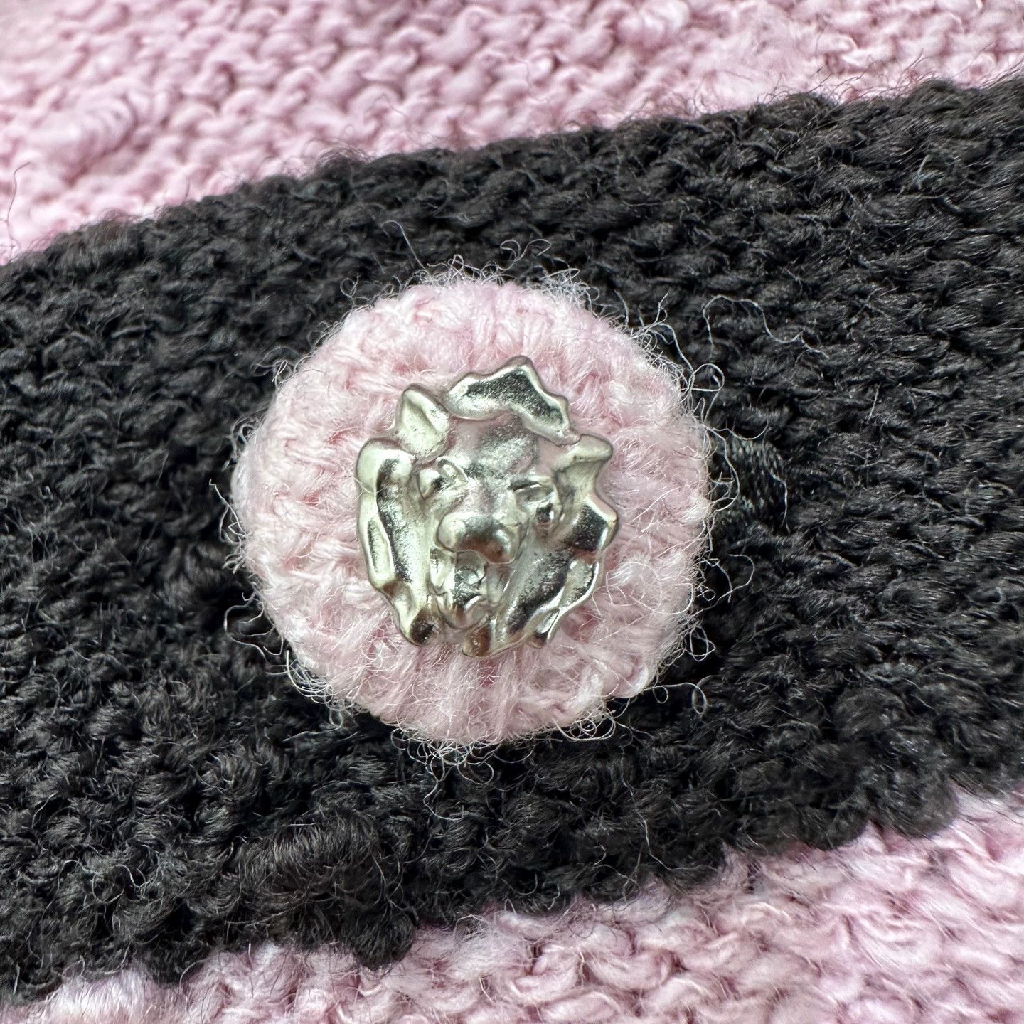 Chanel Chanel Women's 24K Black & Pink Wool Vest 36 Size XS / US 0-2 / IT 36-38 - 6 Thumbnail
