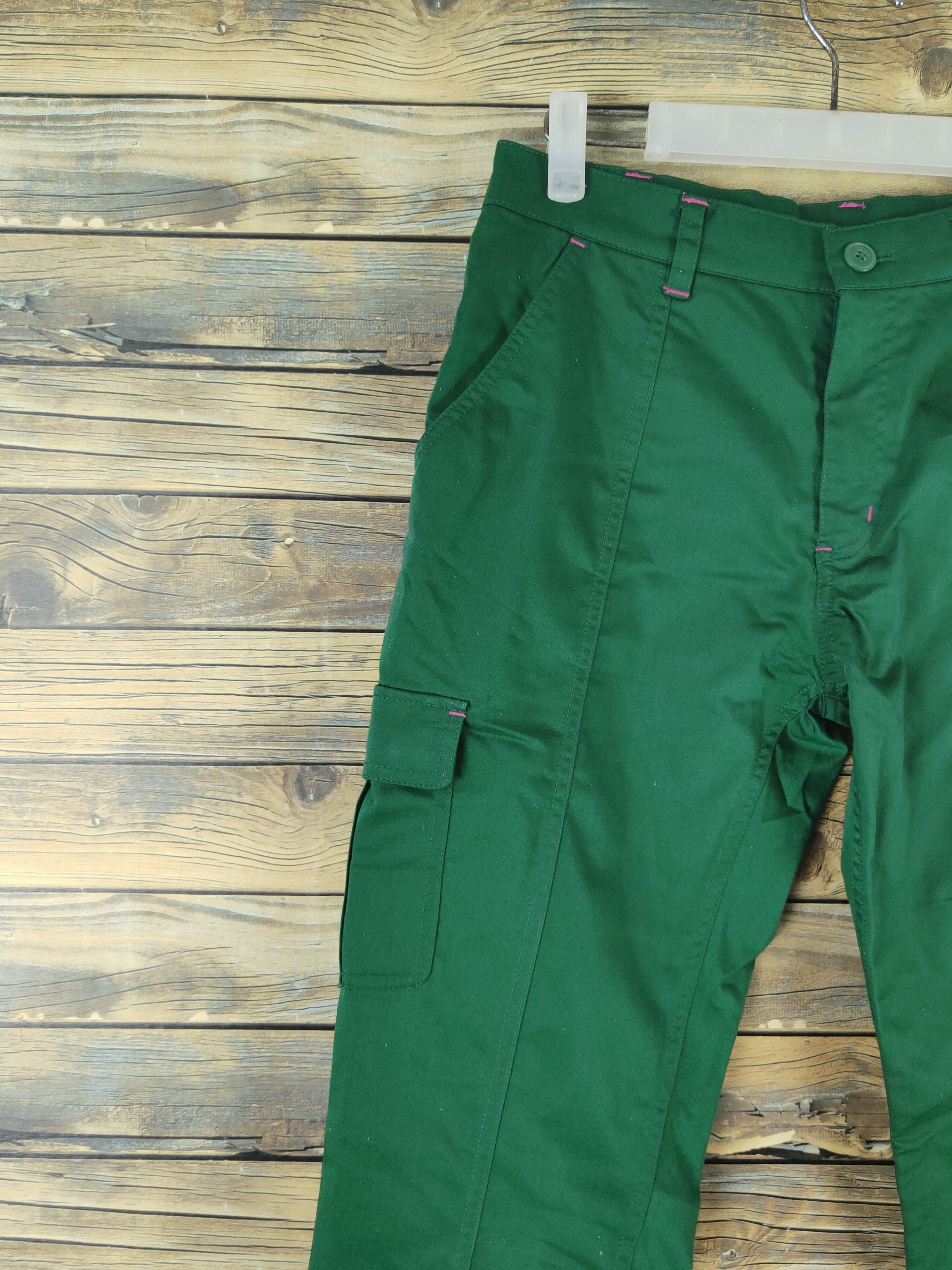 Columbia DL Columbia Green Multipocket Tactical Cargo Pants #728 Size 31" - 3 Thumbnail