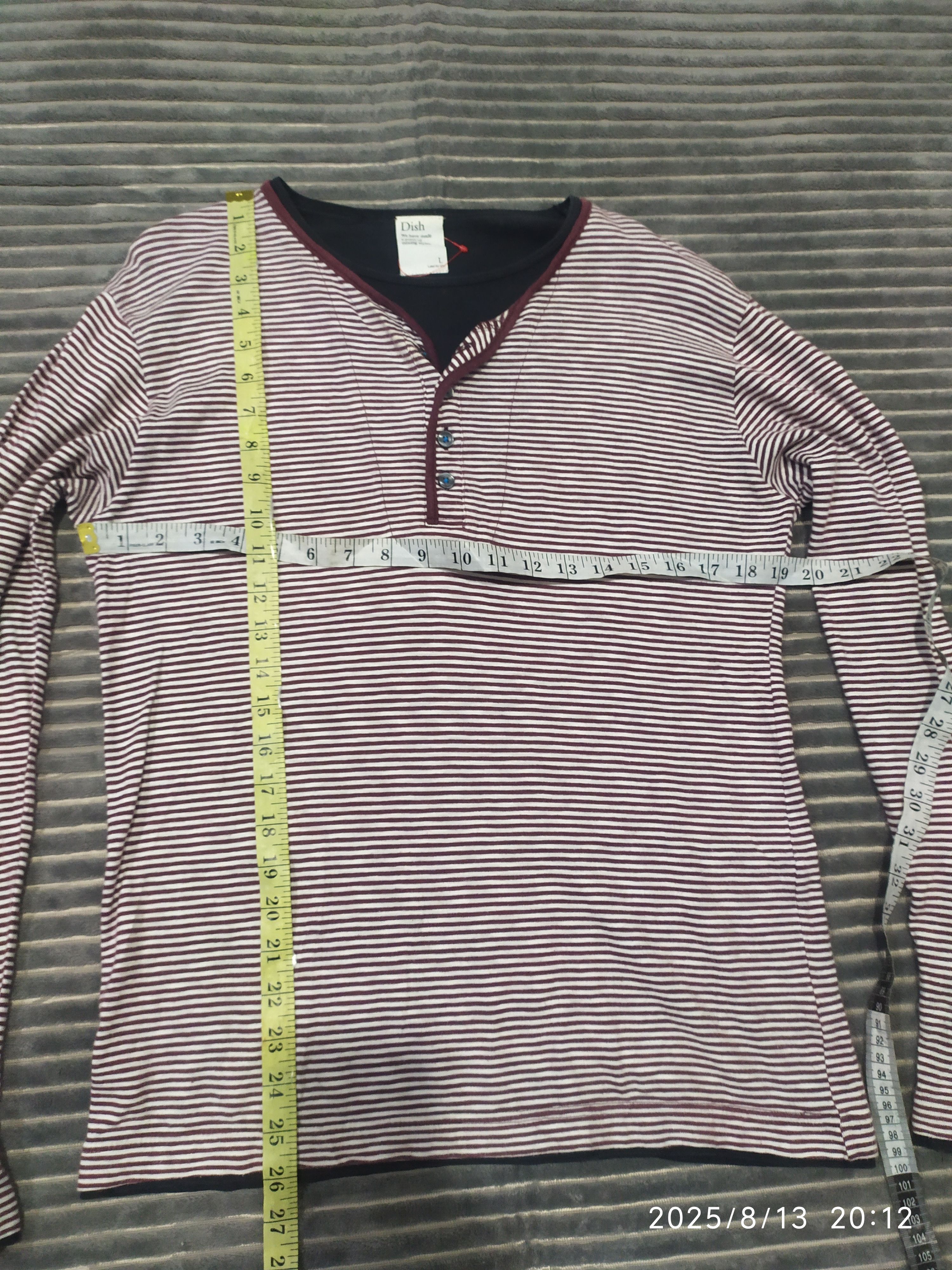 If Six Was Nine Japanese dish striped double layers ifsixwasnine lgb Size US L / EU 52-54 / 3 - 8 Thumbnail
