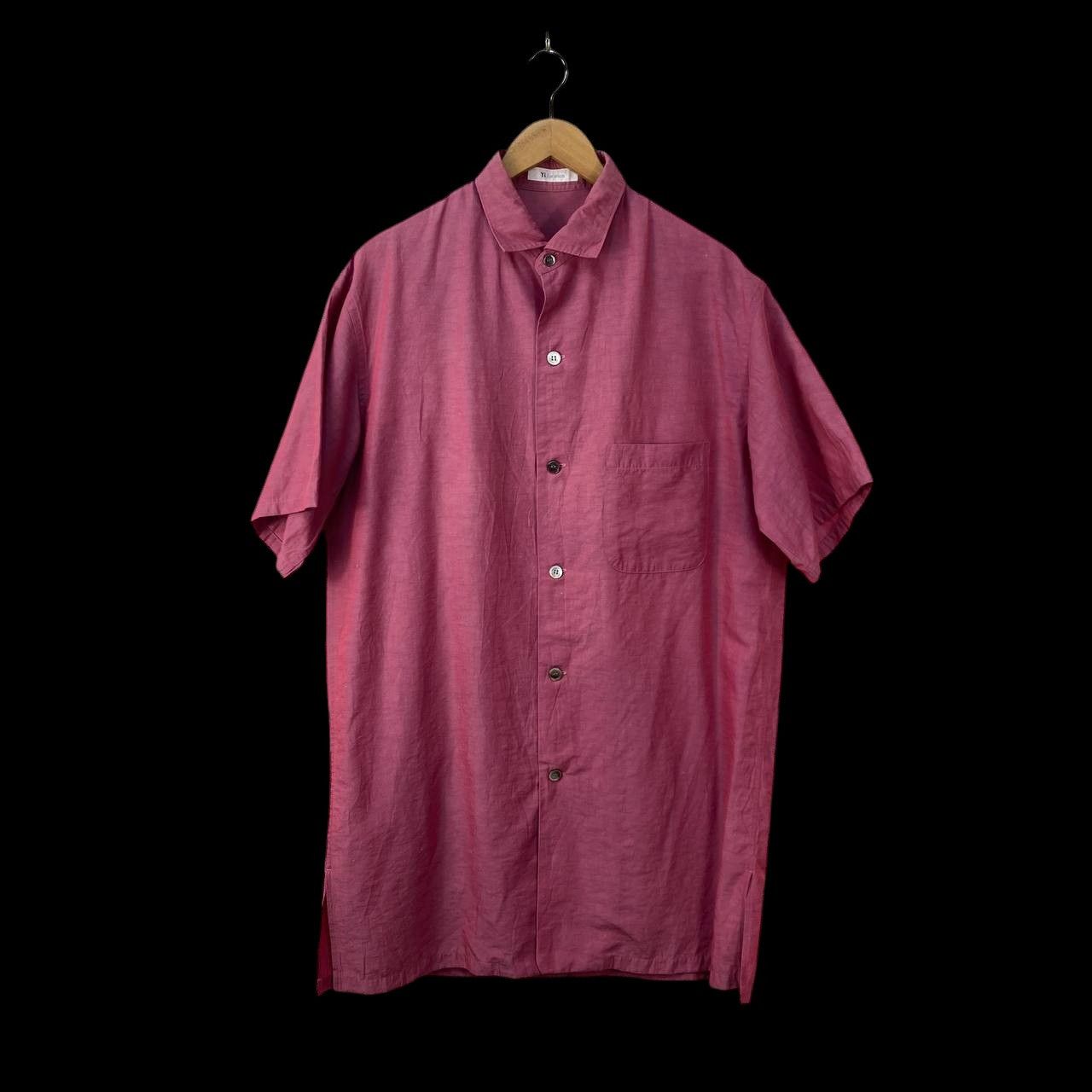 Yohji Yamamoto VINTAGE 90S YS YOHJI YAMAMOTO LINEN SHIRT SHORTSLEEVE Size US M / EU 48-50 / 2 - 1 Thumbnail