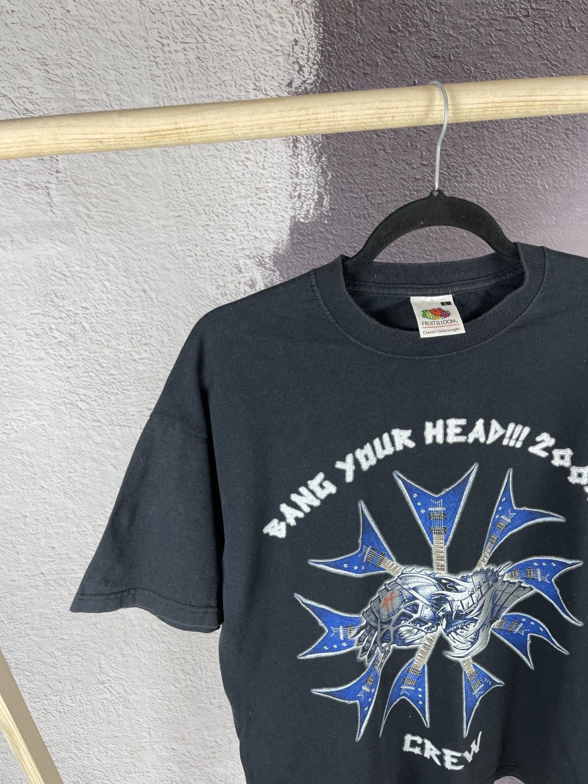 Band Tees BANG YOUR HEAD 2004 CREW Metal Shirt FotL Iced Earth Anthrax Size US L / EU 52-54 / 3 - 5 Thumbnail
