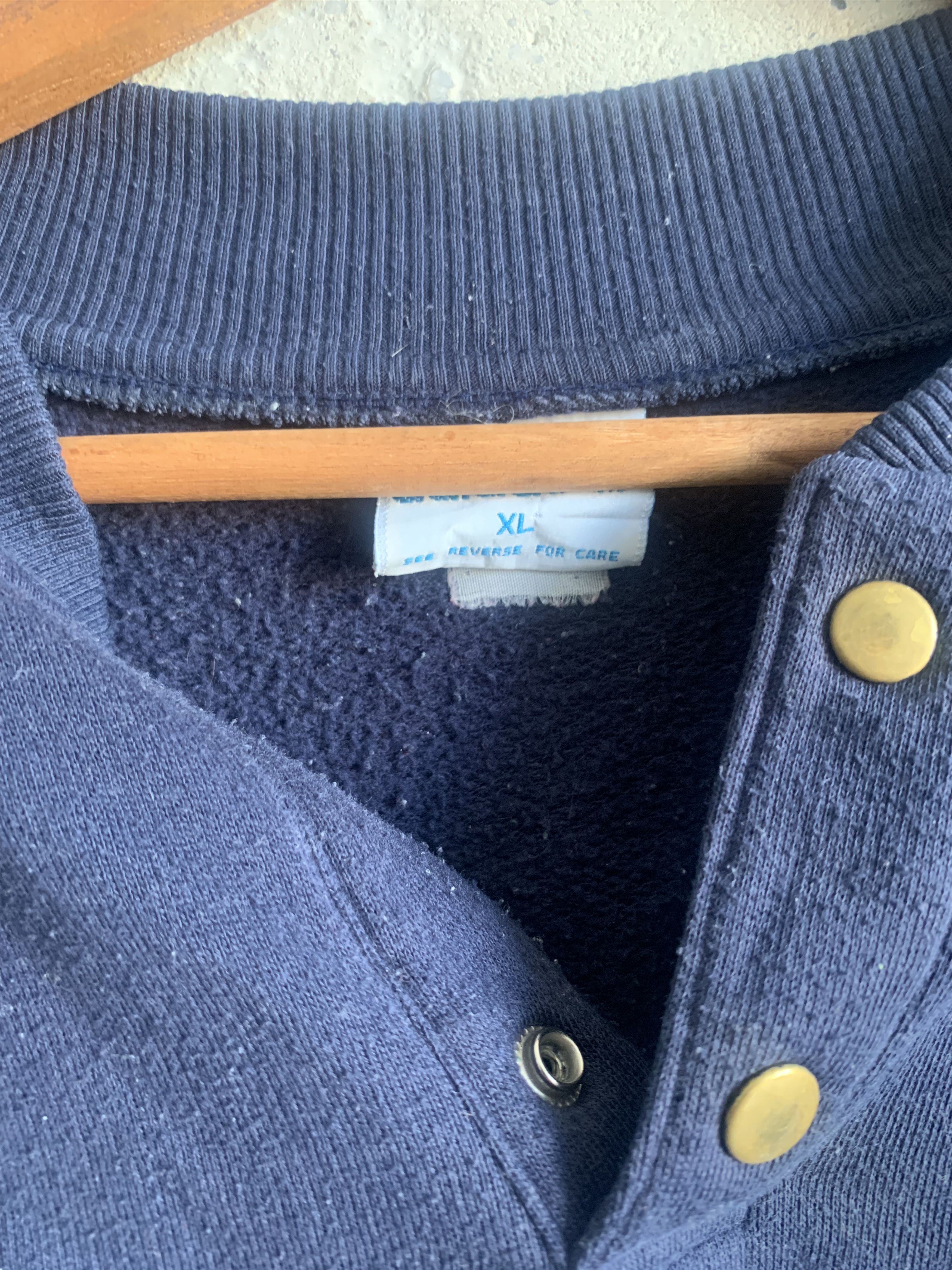 Adidas Adidas originals trefoil sweatshirt color block blue XL Size US XL / EU 56 / 4 - 3 Thumbnail