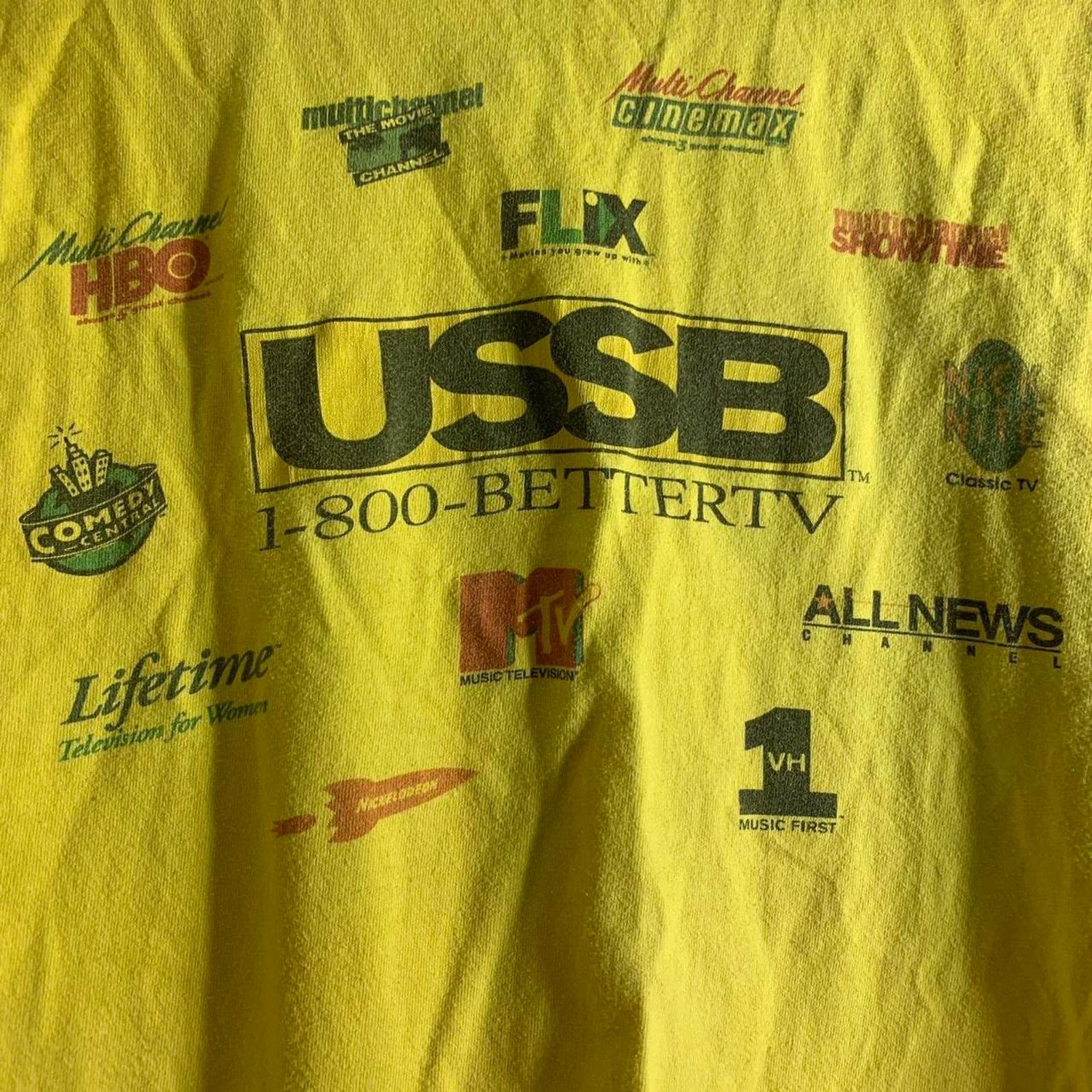 Hanes vintage 2000s VH1 NICKELODEON COMEDY CENTRAL MTV tee shirt Size US XL / EU 56 / 4 - 1 Thumbnail