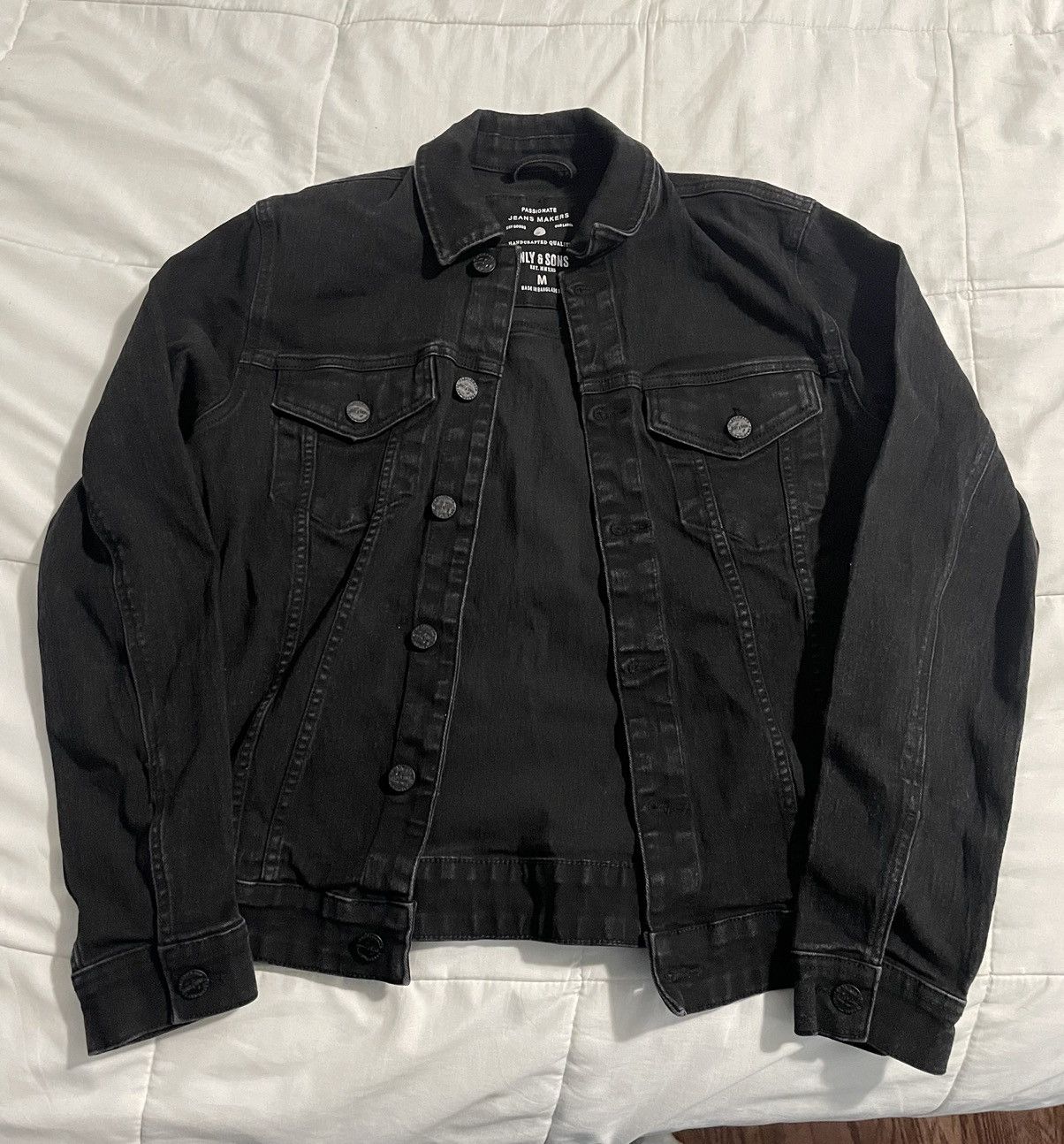 ONLY & SONS × Vintage Only & Sons Denim Jacket Size US M / EU 48-50 / 2 - 1 Thumbnail