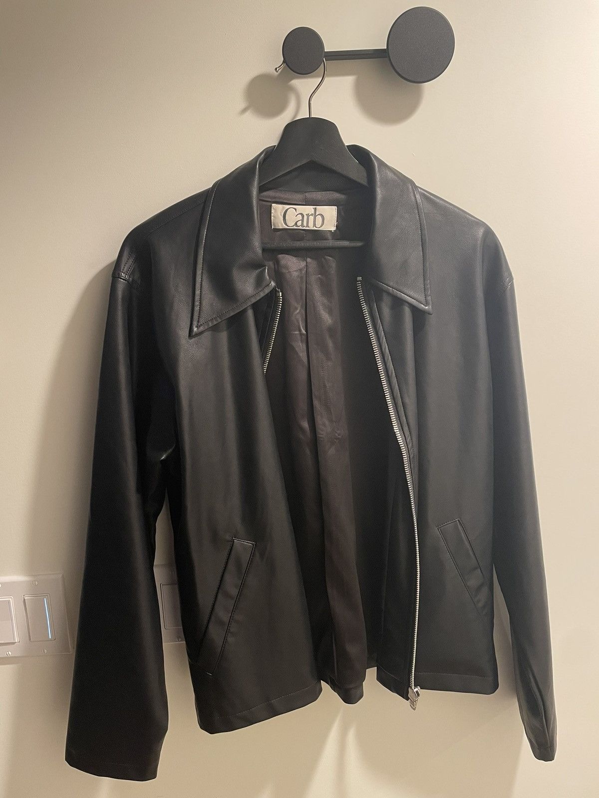 California Arts. Fairfax Vegan Leather Blouson | Grailed