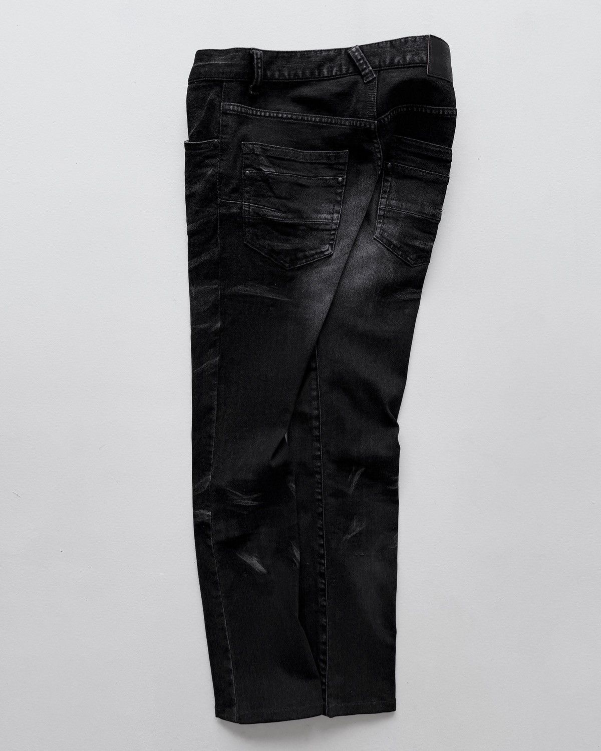 Tornado Mart TORNADO MART WASHED BLACK SKINNY JEANS Size US 31 - 7 Thumbnail