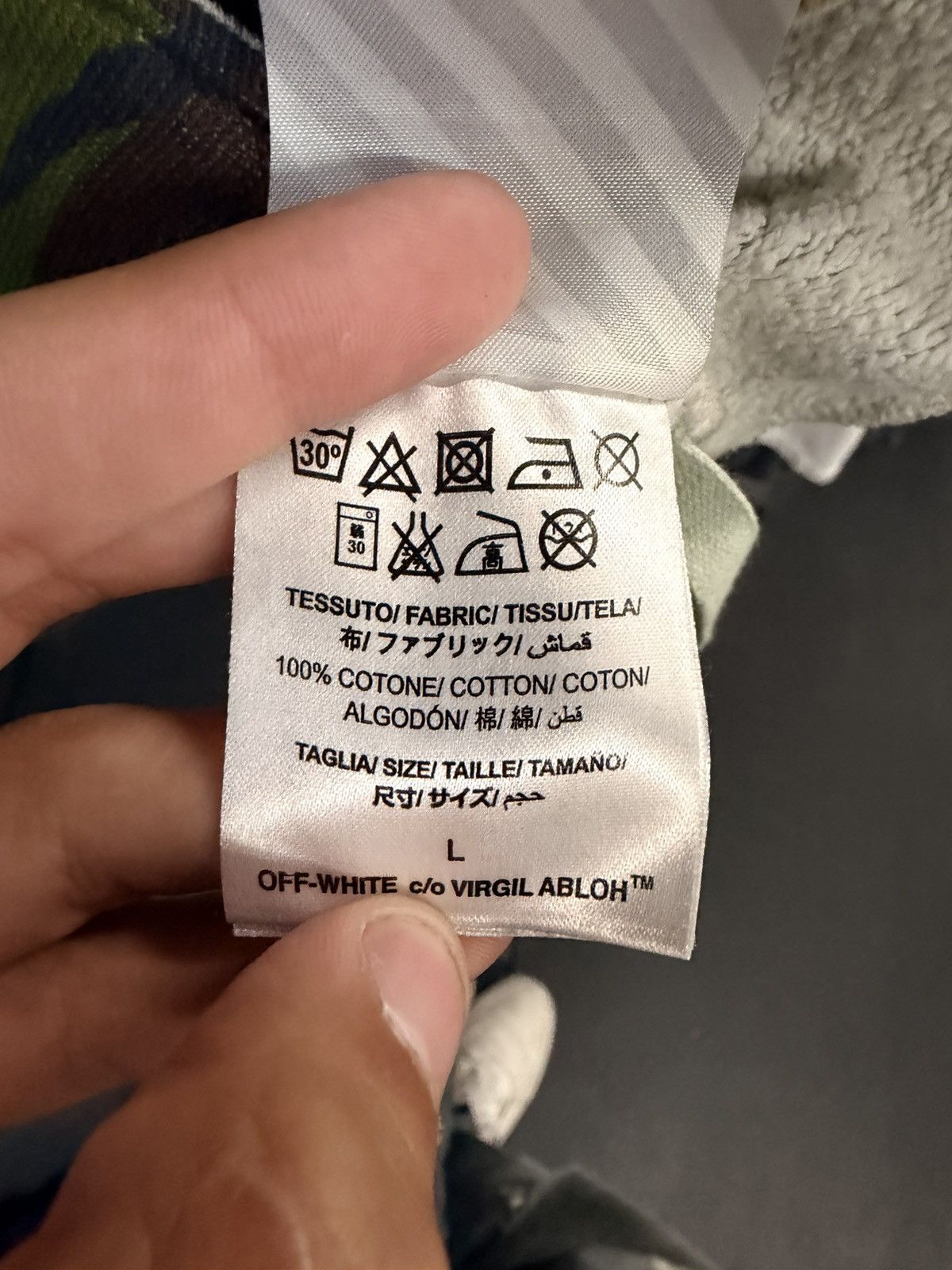 Off-White Off white camo arrows zip up hoodie Size US XL / EU 56 / 4 - 5 Thumbnail