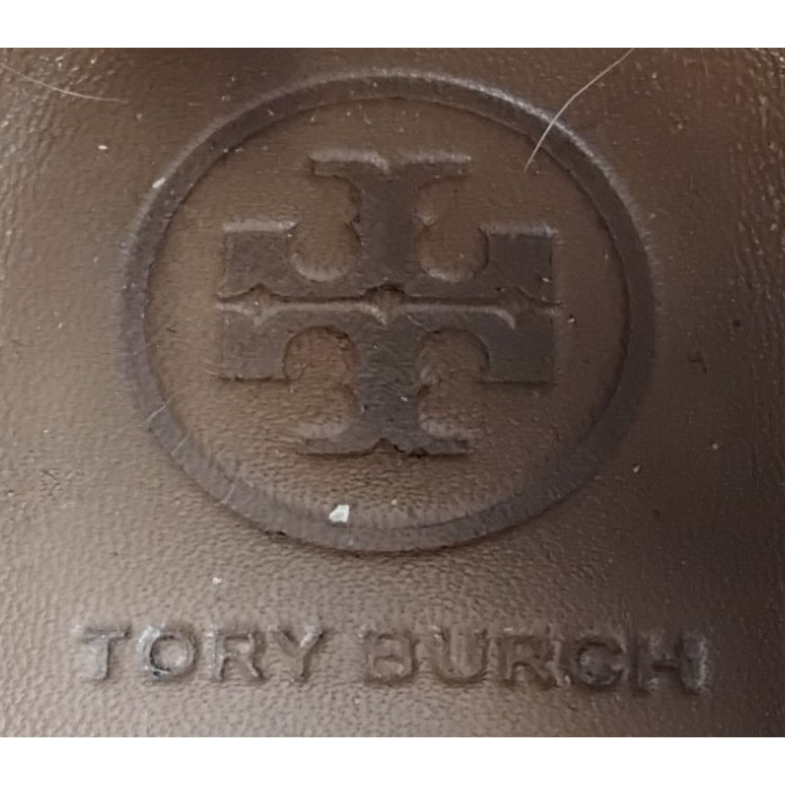 Tory Burch Tory Burch Reva Ballet Flats Women's 7 Brown Leather w/ Gold Size US 7 / IT 37 - 10 Thumbnail
