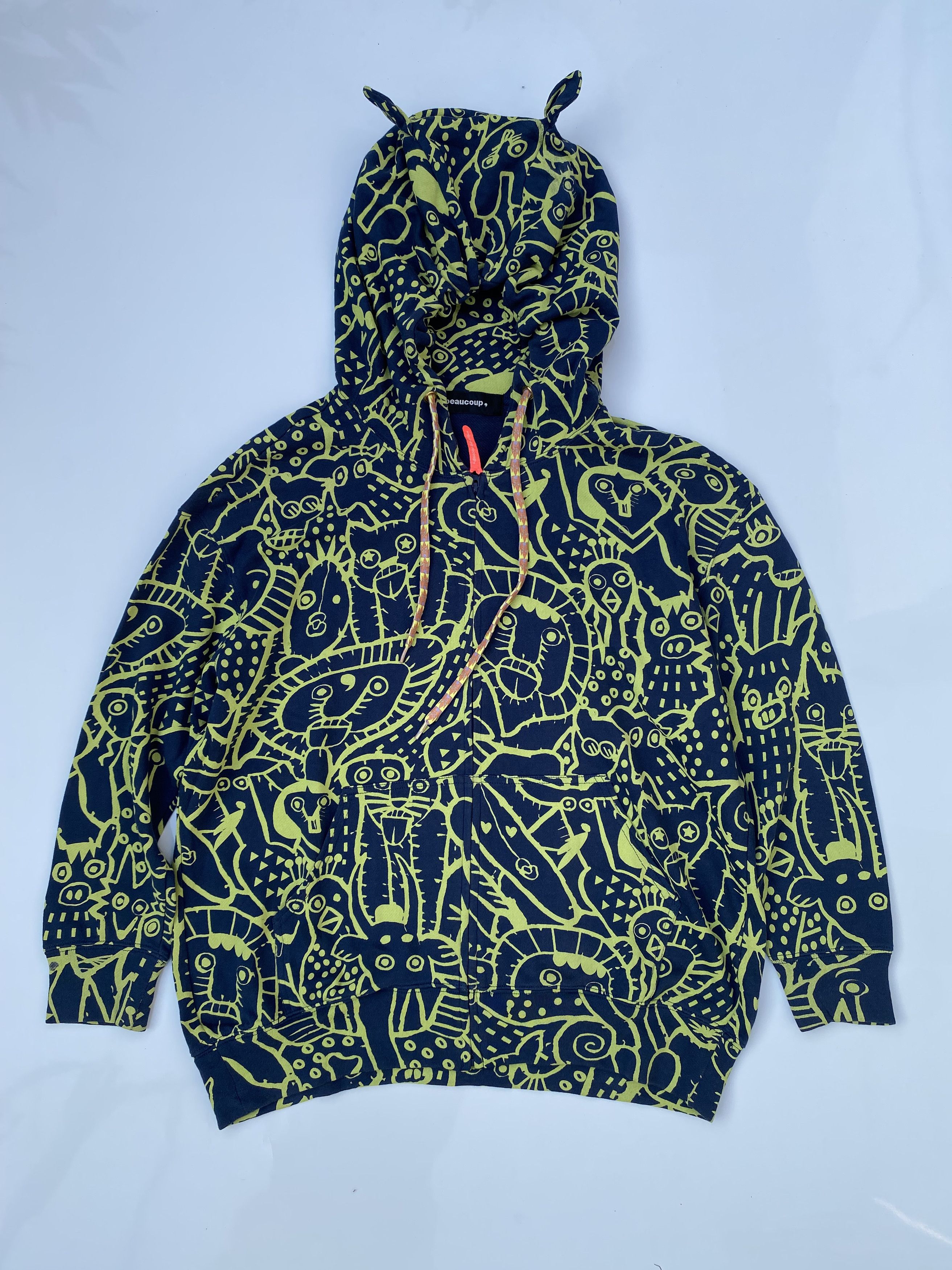 image of Mercibeaucoup Ear Hoodie, Men's (Size Small)