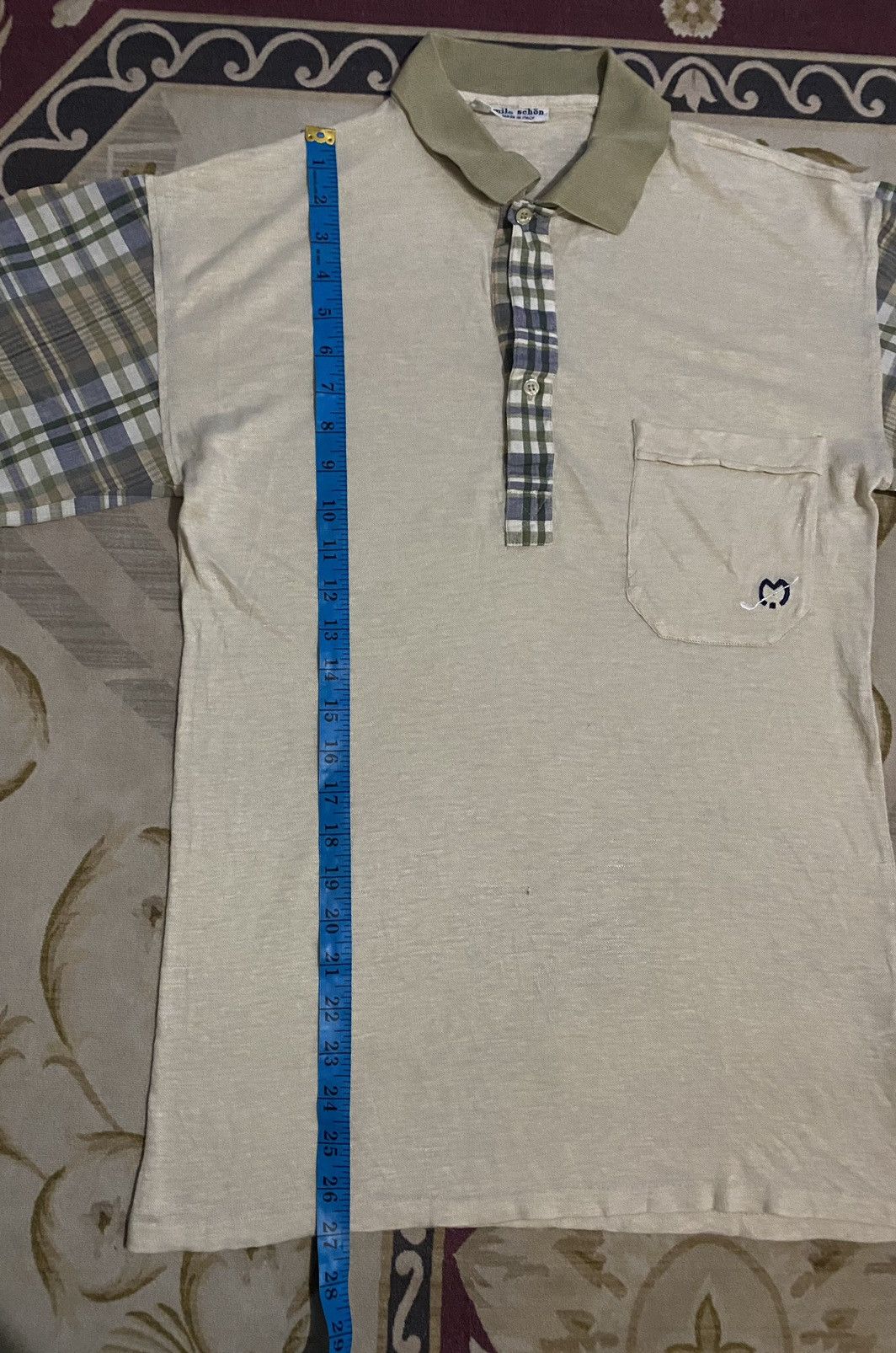 Japanese Brand Vintage Japanese Brand Mila Schon Sport Polo Size US S / EU 44-46 / 1 - 8 Thumbnail