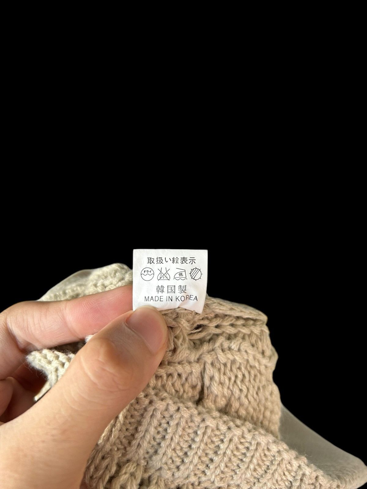 14th Addiction × If Six Was Nine × Japanese Brand Peace Punk Bondage Style Knitt big Hats Rare ☠️☠️☮️ Size ONE SIZE - 8 Thumbnail