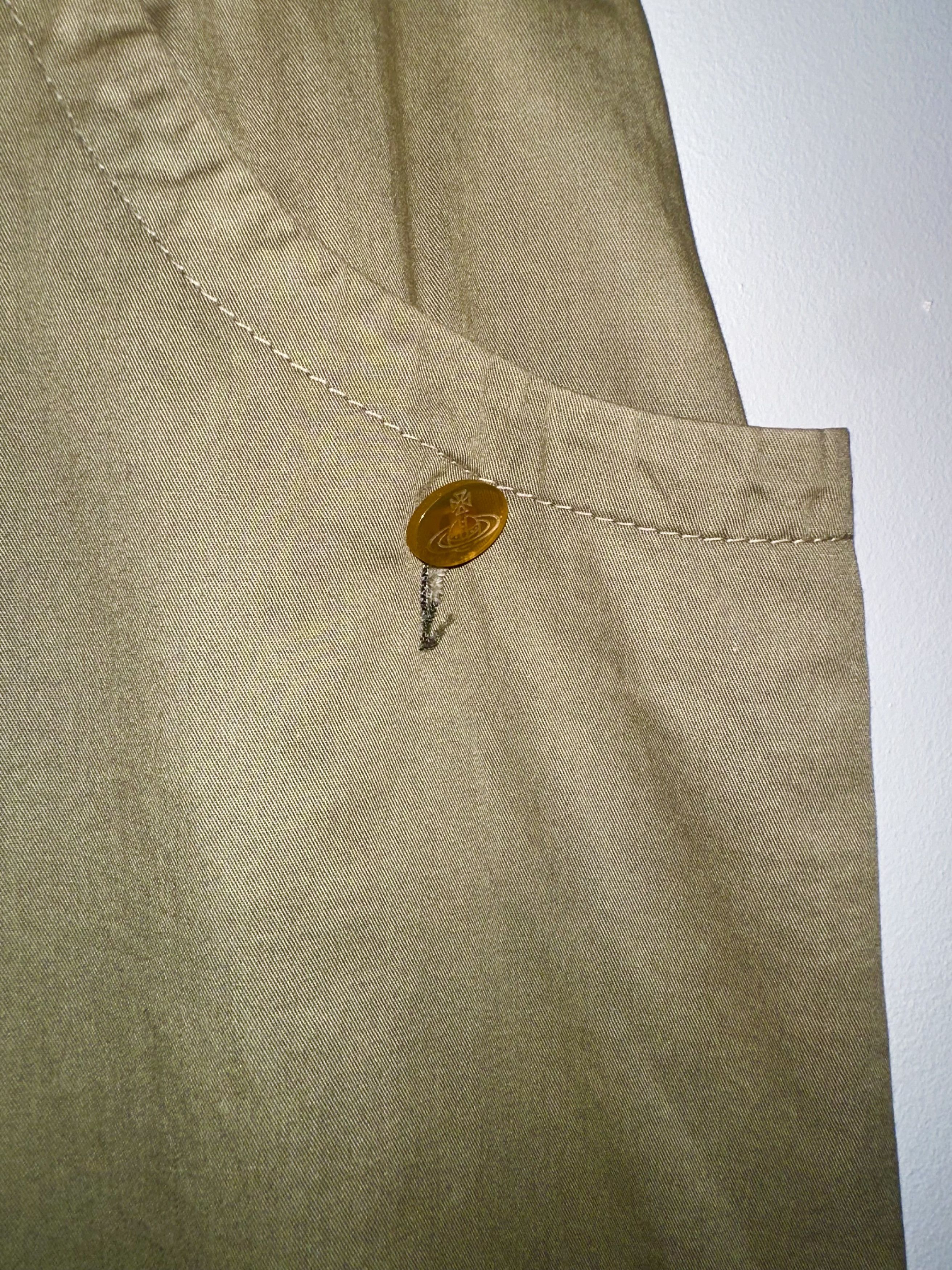 Vivienne Westwood VINTAGE VIVIENNE WESTWOOD SLIT FULL LENGTH SKIRT Size 24" / US 00 / IT 34 - 4 Thumbnail