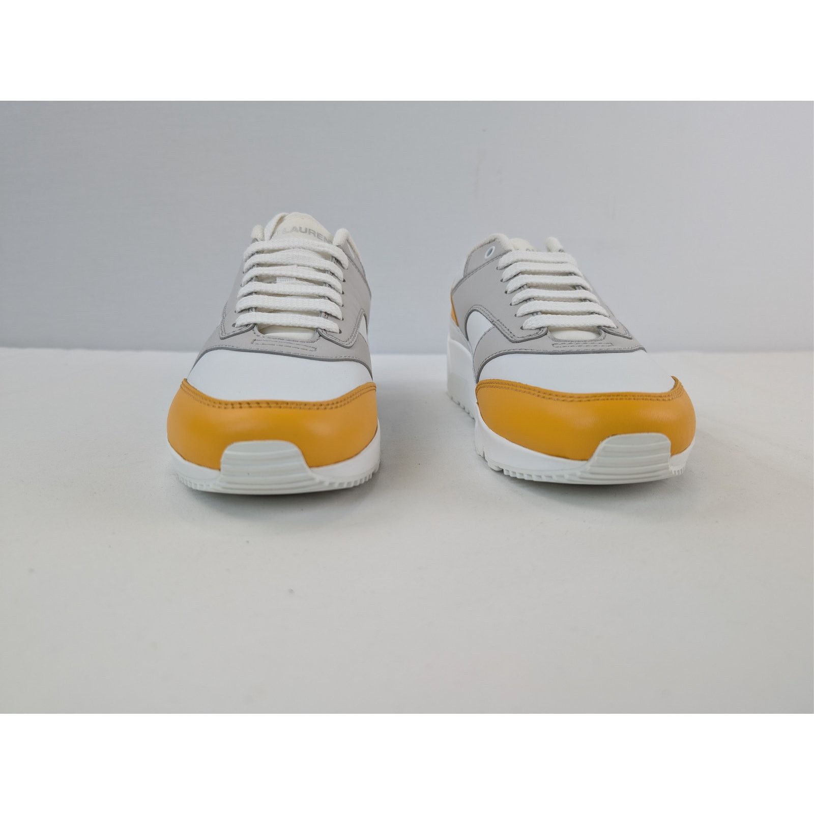 Saint Laurent Paris o1rshd1 Bump Low Top Sneaker in Yuka Yellow / Blanc Optique Size US 8 / EU 41 - 9 Thumbnail