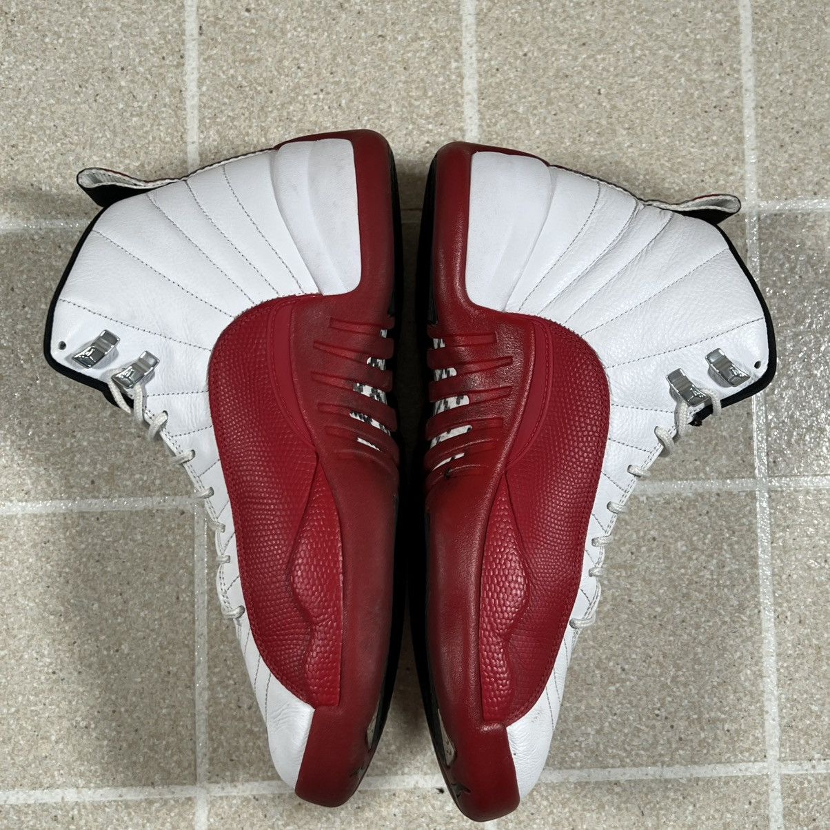 Jordan Brand Nike Air Jordan 12 Retro 2023 Mid Cherry Size 12 CT8013-116 Size US 12 / EU 45 - 8 Thumbnail