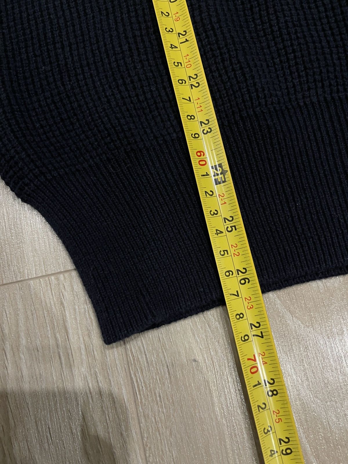 Allsaints AllSaints Trias Crew Waffle Knit Sweater Navy blue S Size US S / EU 44-46 / 1 - 9 Thumbnail