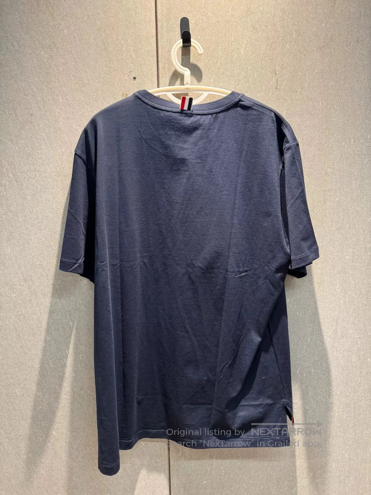 Thom Browne thom browne blue fitted knit t-shirt. Size US XXL / EU 58 / 5 - 9 Thumbnail