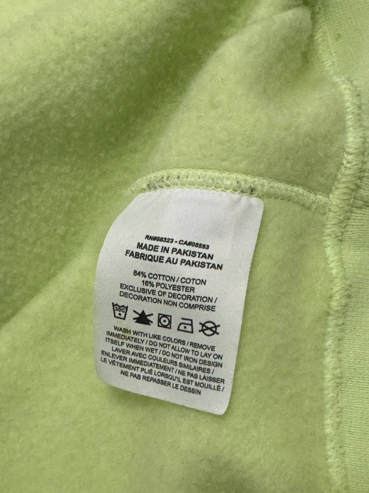 Nike × Stussy Nike Stussy Washed Volt Hoodie FINAL DROP Size US L / EU 52-54 / 3 - 5 Thumbnail