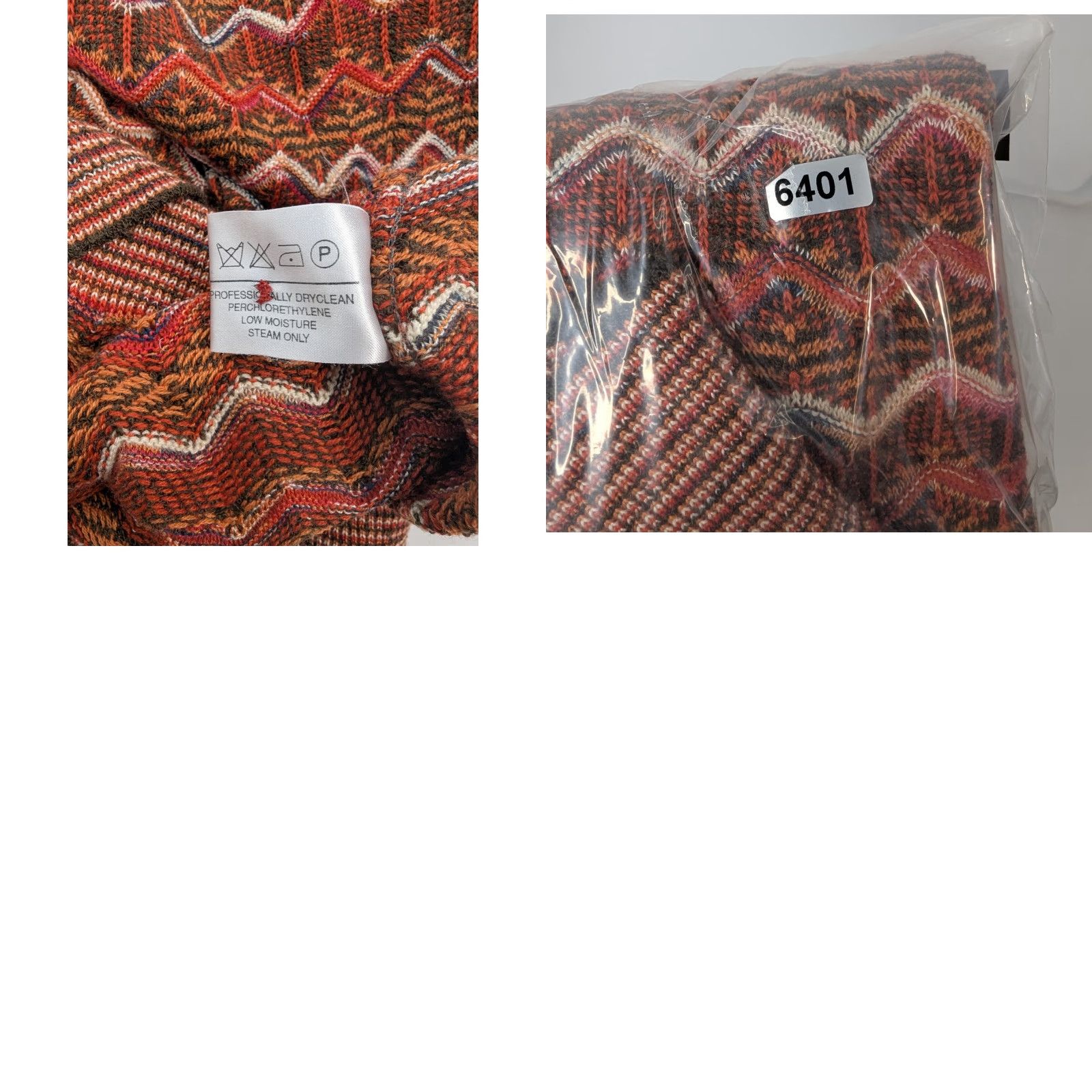 Vintage Angelo Garbasus Polo Long Sleeve Sweater Men’s 4 Collar Pullover Textured Wool Rust Geometric Knit Long Sleeve Wool Polo Sweater Mens 4 Size US S / EU 44-46 / 1 - 9 Thumbnail