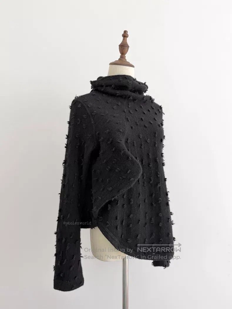 Comme des Garcons Comme des Garcons size F Asymmetrical Turtleneck Top Size XS / US 0-2 / IT 36-38 - 3 Thumbnail