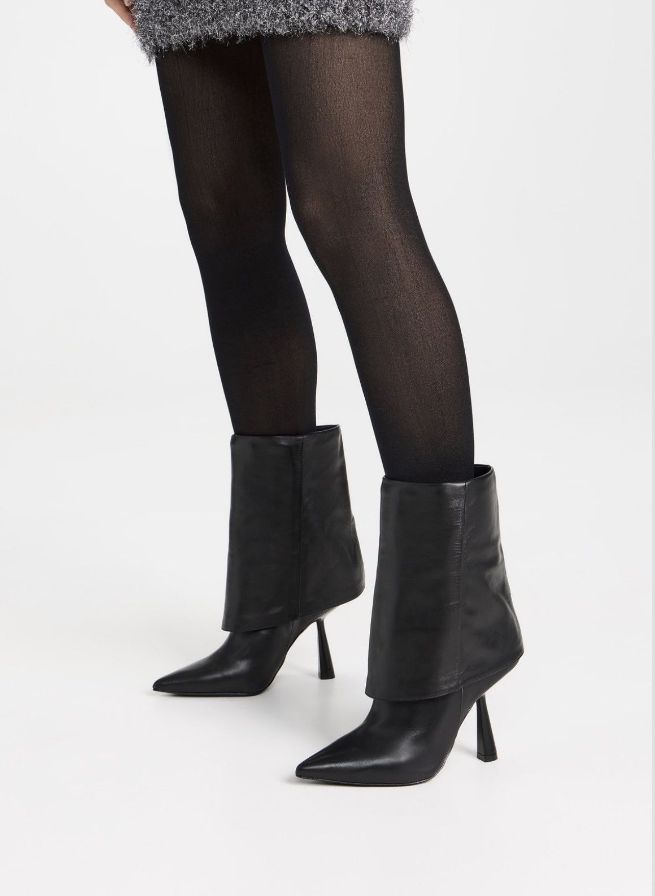 Other Black Suede Studio Cecille Leather Ankle Boots size 39 Size US 9 / IT 39 - 2 Thumbnail
