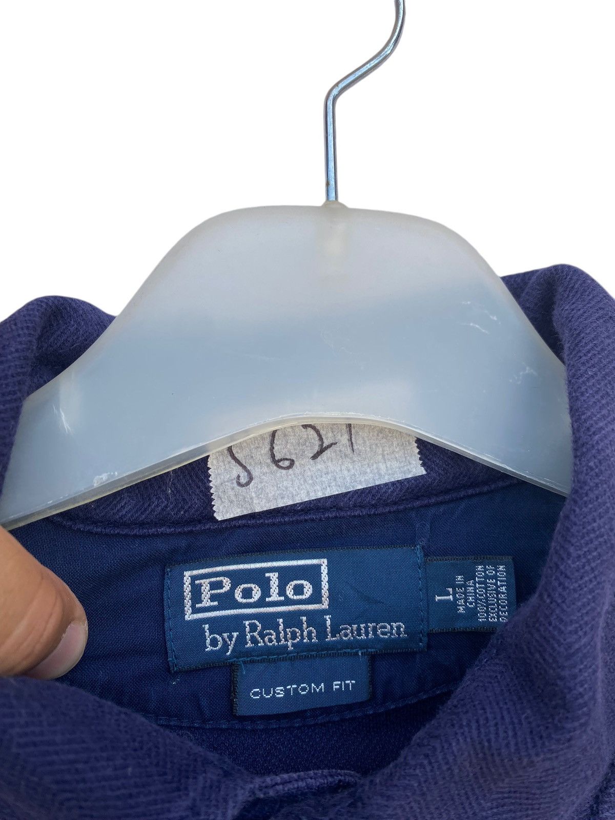Polo Ralph Lauren Vintage Polo Ralph Lauren Custom Fit Polo Rugby Size US L / EU 52-54 / 3 - 4 Thumbnail
