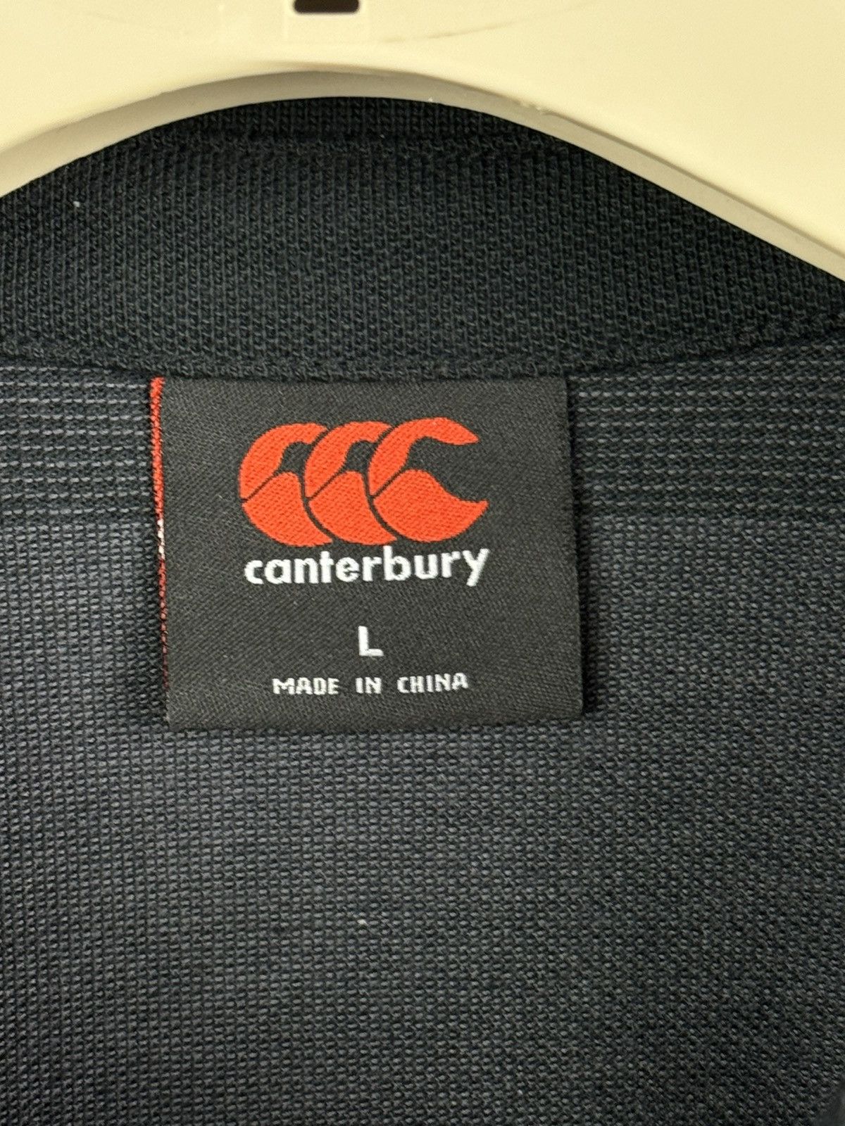 Canterbury of New Zealand Canterbury Polo Rugby Club England soccer jersey Size L Size US L / EU 52-54 / 3 - 7 Thumbnail