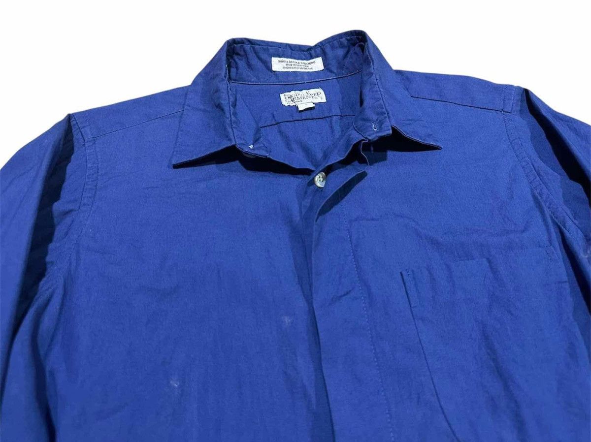 Engineered Garments 🔥Nice Vintage Engineered Garments Shirt Ls Spread Collar Size US M / EU 48-50 / 2 - 6 Thumbnail