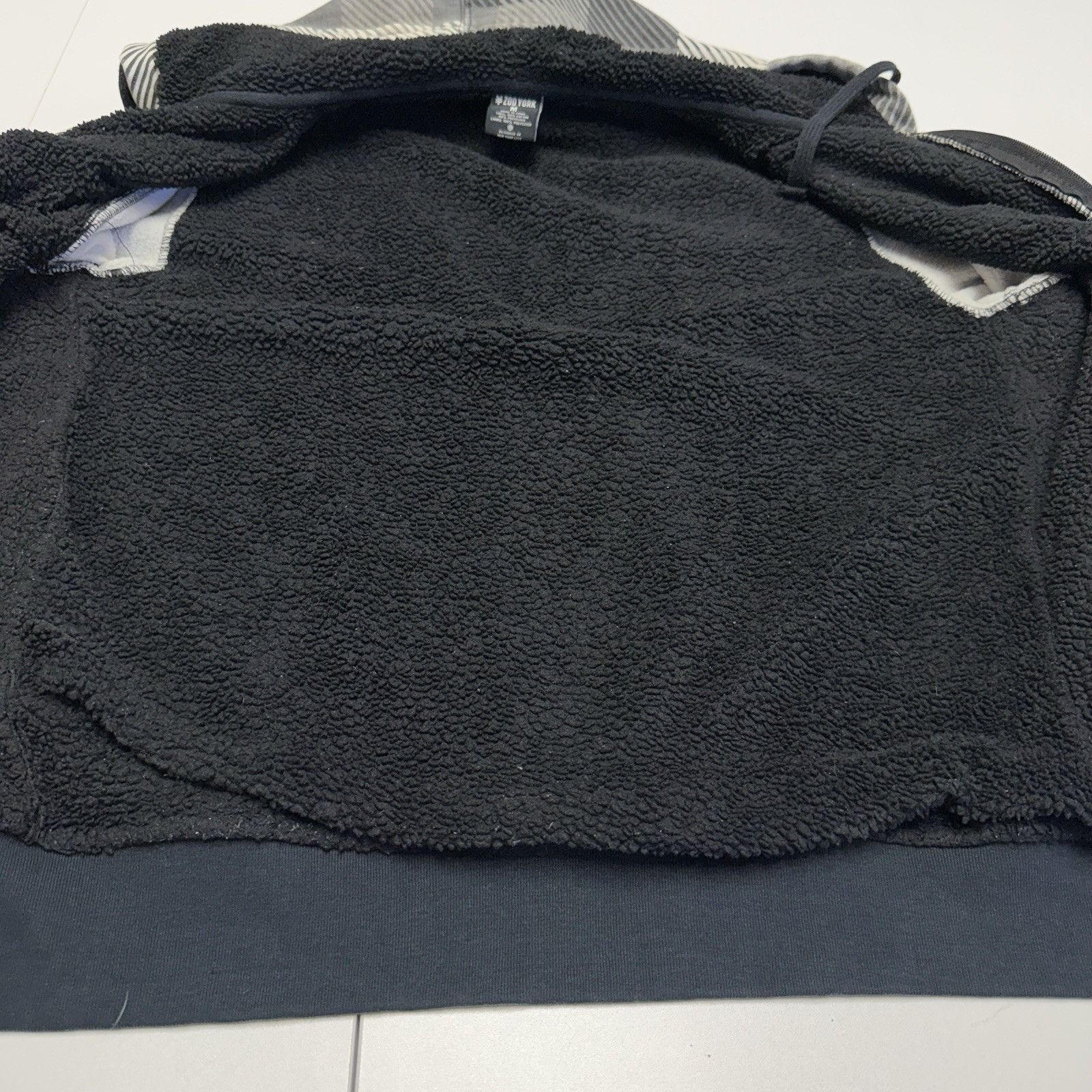 Zoo York Y2K Zoo York Hoodie Sweatshirt Mens Medium Plaid Zip Lined Size US M / EU 48-50 / 2 - 13 Thumbnail