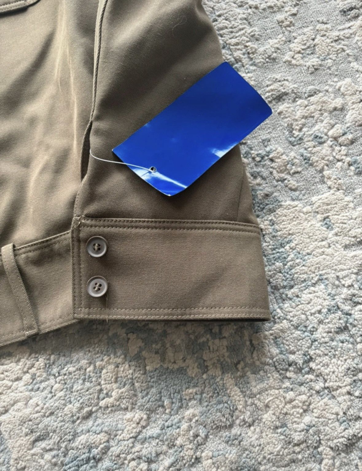 Other BOXY Vintage Military Jacket Cropped 90s Polizei Size US L / EU 52-54 / 3 - 8 Thumbnail