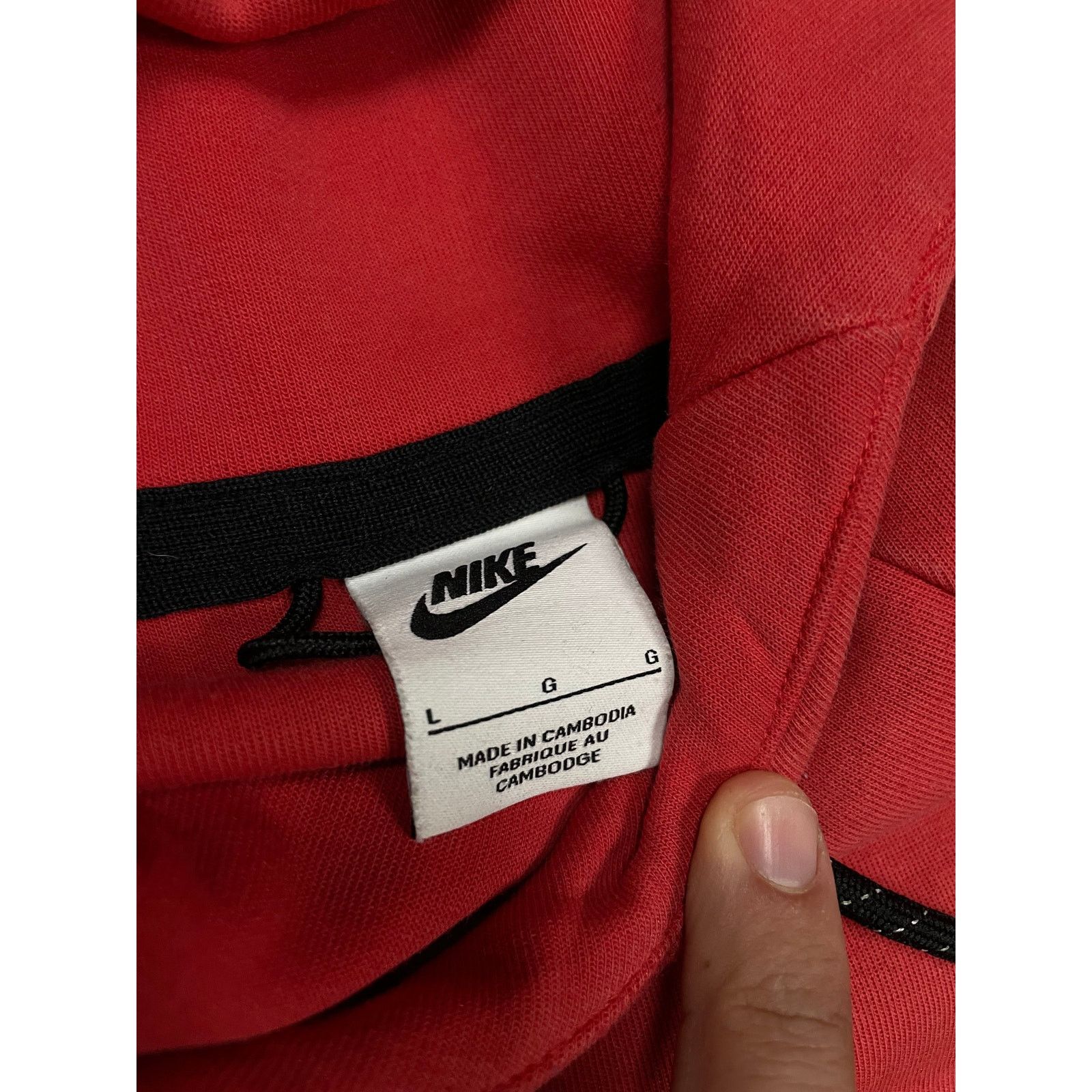Nike Nike Tech Red Sweatsuit Used Large Size US L / EU 52-54 / 3 - 2 Thumbnail