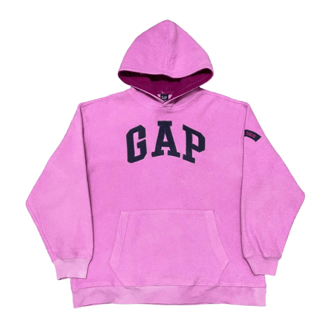 Gap Vintage Gap Fleece Hoodie Embroidery Size US M / EU 48-50 / 2 - 1 Thumbnail