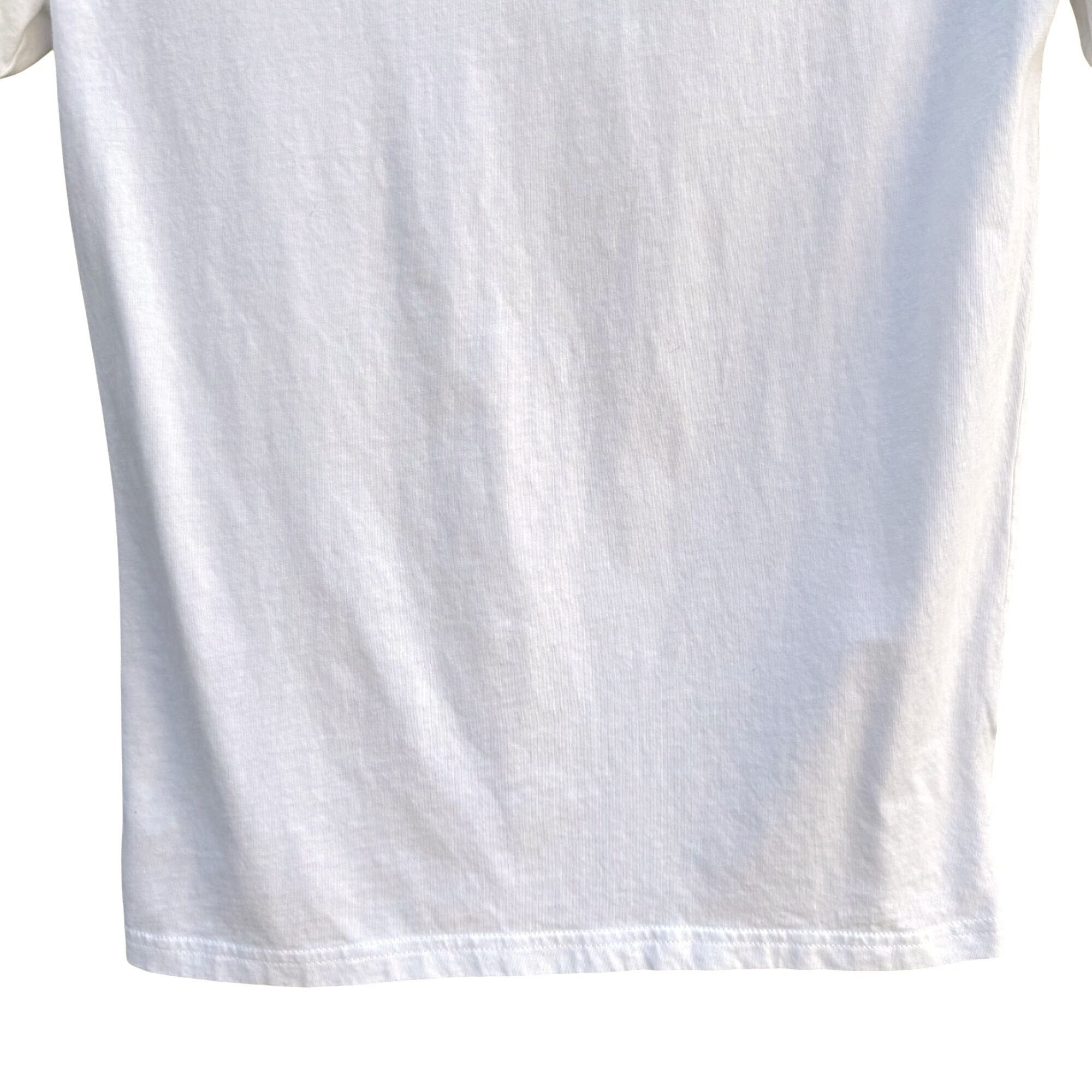 Adidas Adidas Womens White Cotton 3-Stripes Logo Graphic T-Shirt Si Size M / US 6-8 / IT 42-44 - 7 Thumbnail