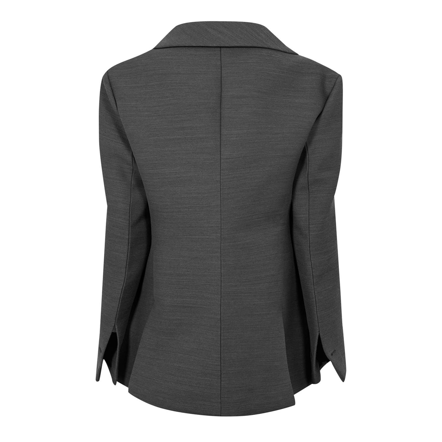 Bottega Veneta Bottega Veneta Bomber Short Regular Fit Jacket in Grey Size XS / US 0-2 / IT 36-38 - 2 Thumbnail