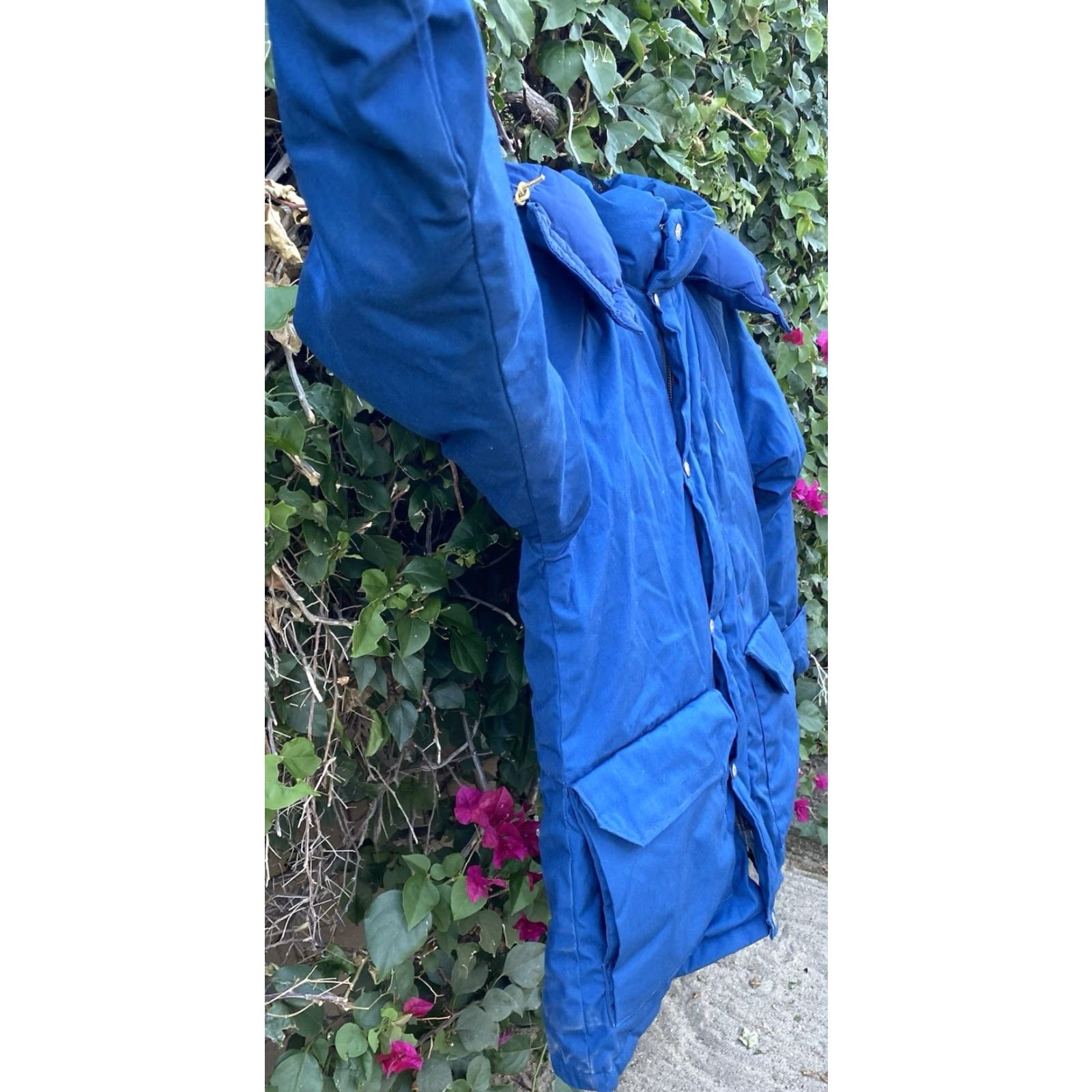The North Face VINTAGE The North Face Brown Label Down Parka Jacket XS Blue 80s 70s Hooded Mens Size US XS / EU 42 / 0 - 6 Thumbnail