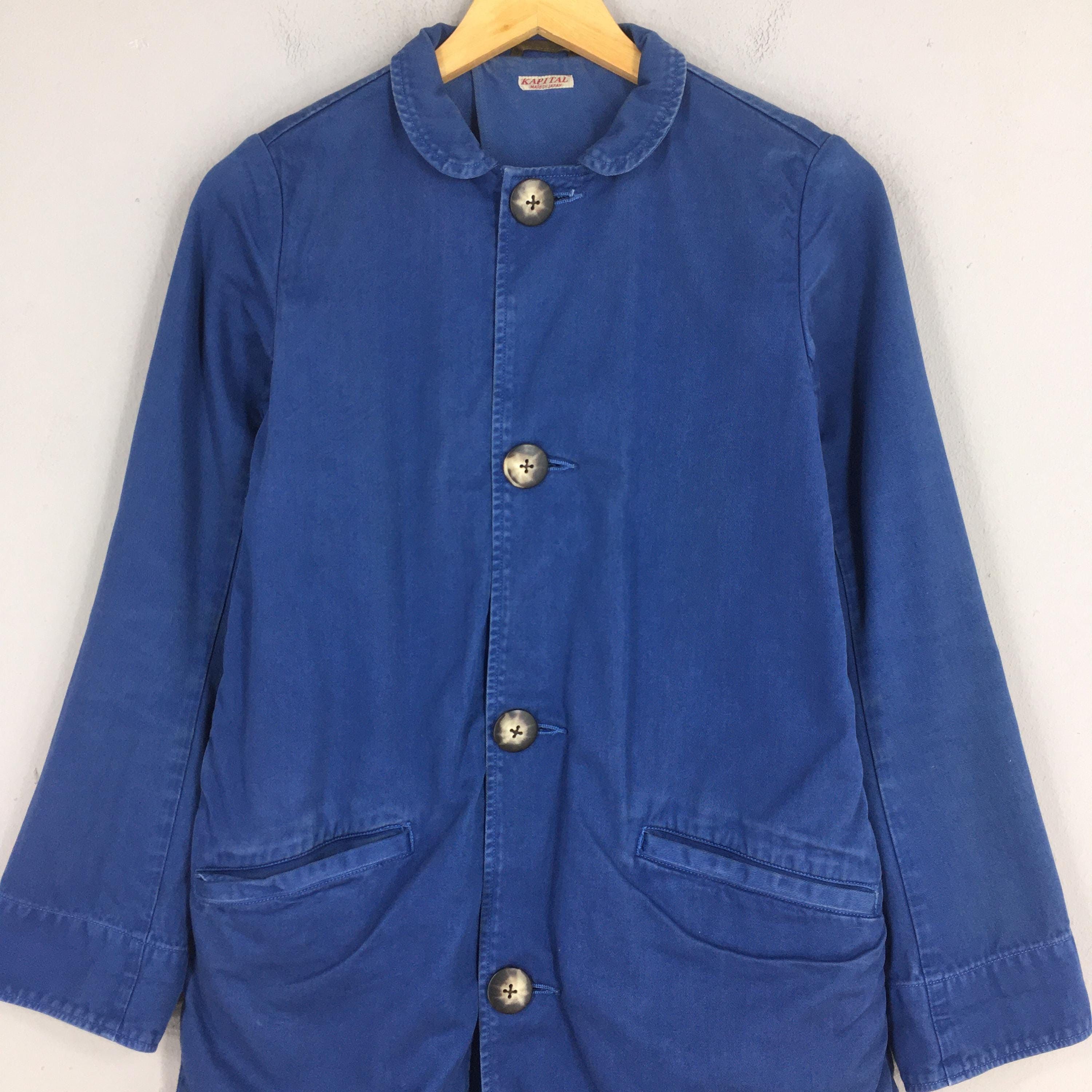Kapital Kountry Vintage Kapital Kountry Indigo Blue Denim Jacket XSmall Size US XS / EU 42 / 0 - 2 Thumbnail
