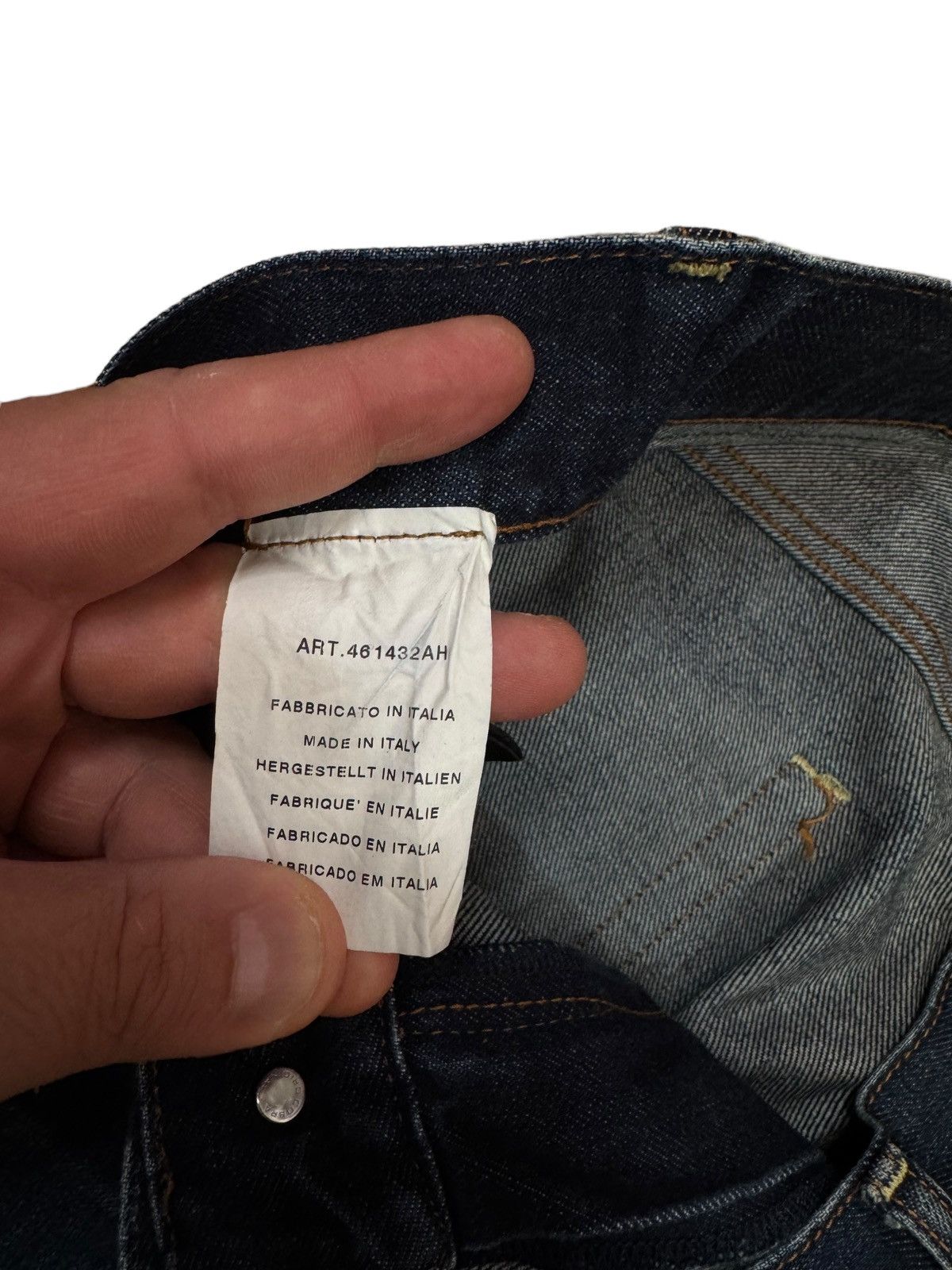 Stone Island Stone Island Vintage Jeans Blue W34 Made in Italy Size US 34 / EU 50 - 9 Thumbnail