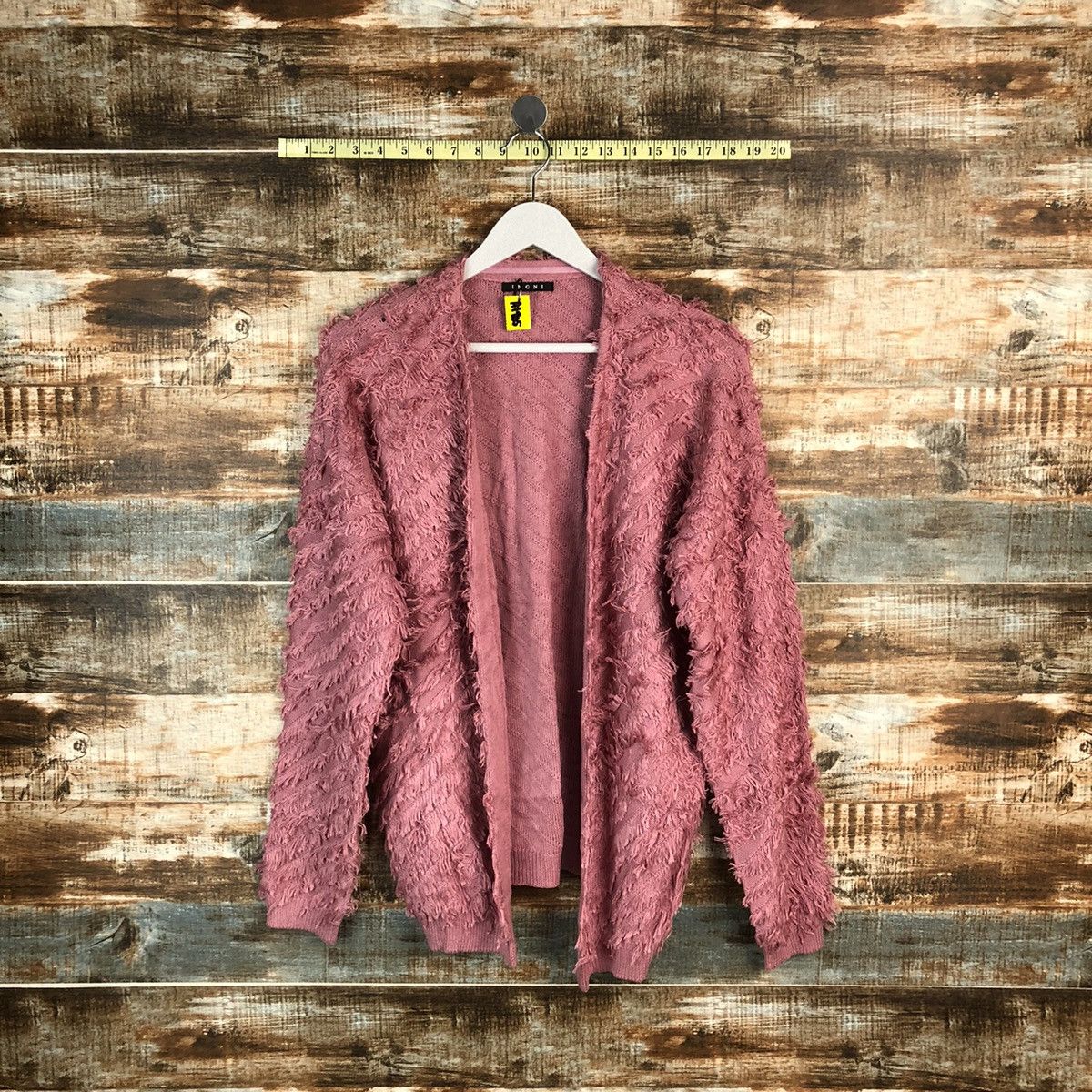 Japanese Brand DL Ingni Pink Cardigan Knitwear #A1705 Size M / US 6-8 / IT 42-44 - 1 Thumbnail